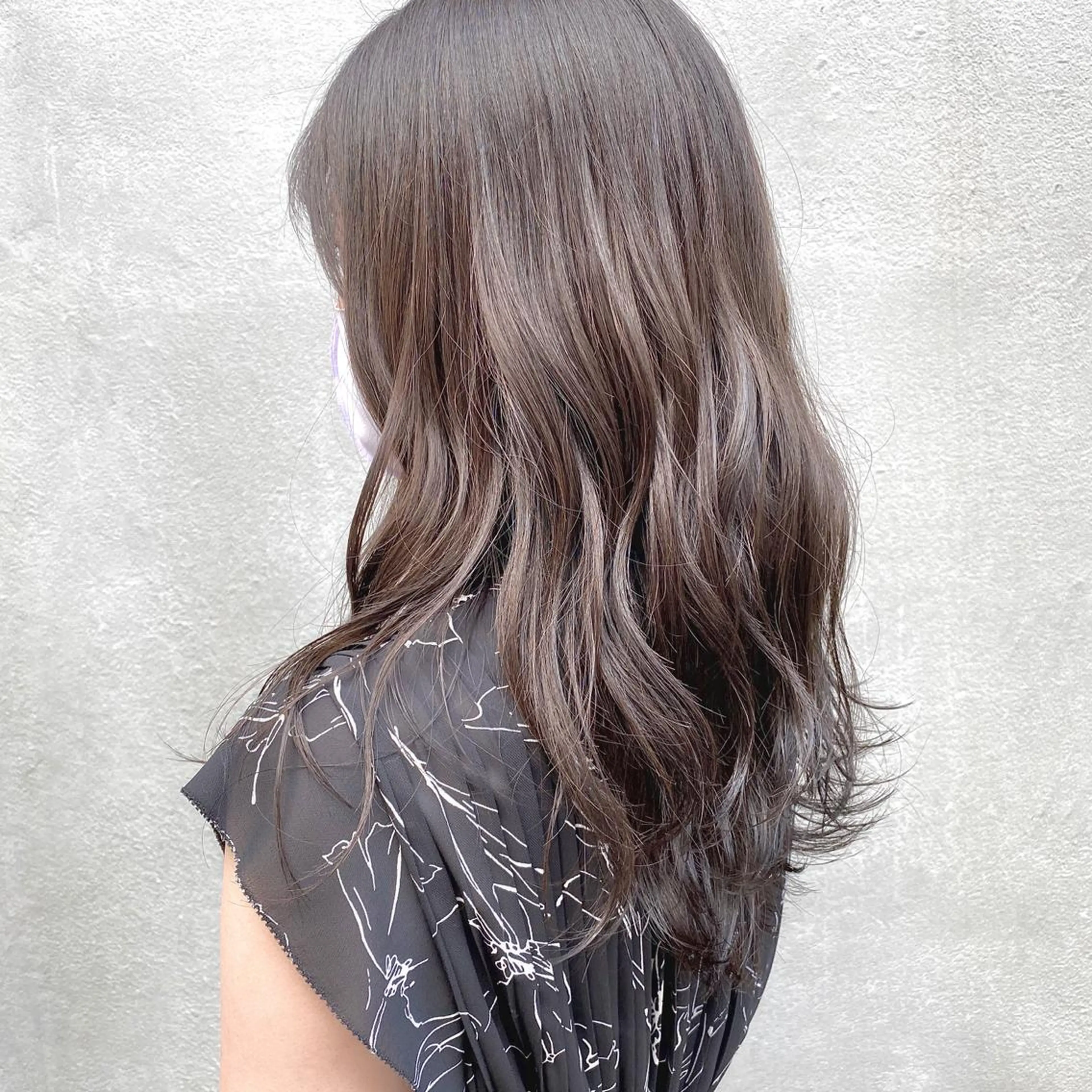 セミロング カラー ヘアアレンジ カット ヘアカラー トリートメント ヘッドスパ 【ダメージレス施術】 【透明感】北村 拓也のヘアスタイル