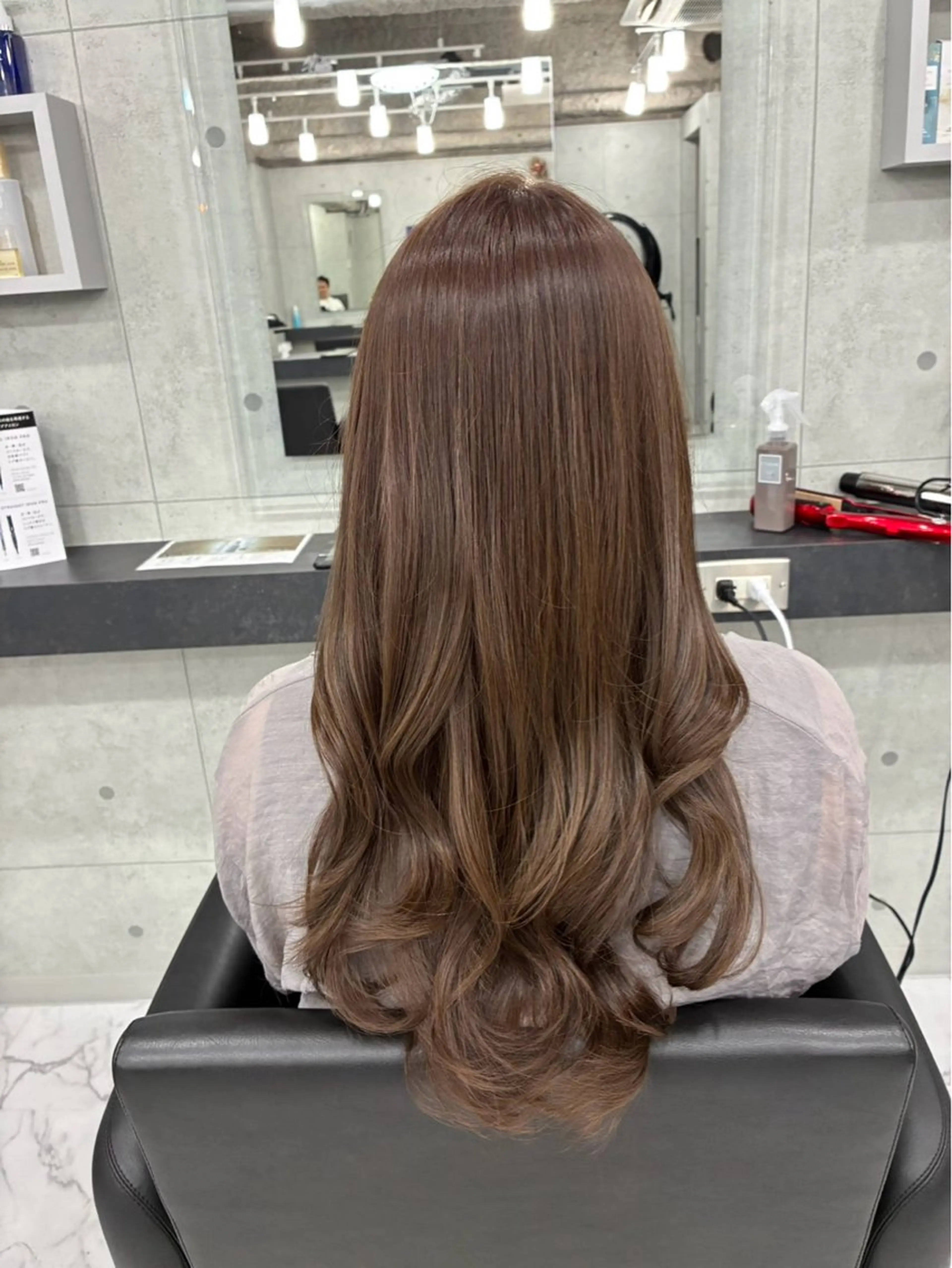 ロング カラー カット ヘアカラー トリートメント Endearing所属・Endearing 北澤那未🌟銀座のヘアスタイル