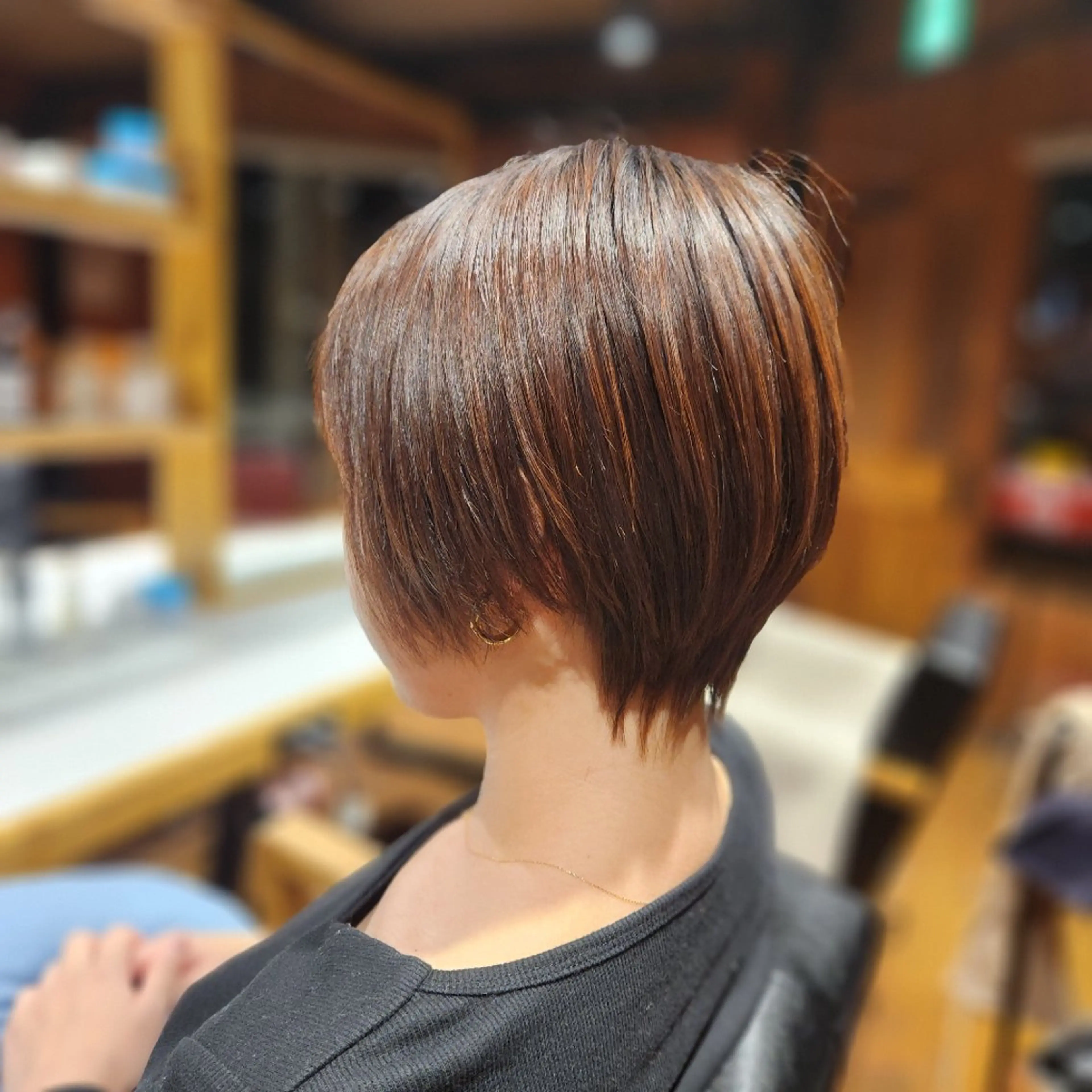 ショート ショートボブ ボブ ショートヘア O.hair designers所属・シールエクステ🎀 ホシノ🕒ユウカのヘアスタイル