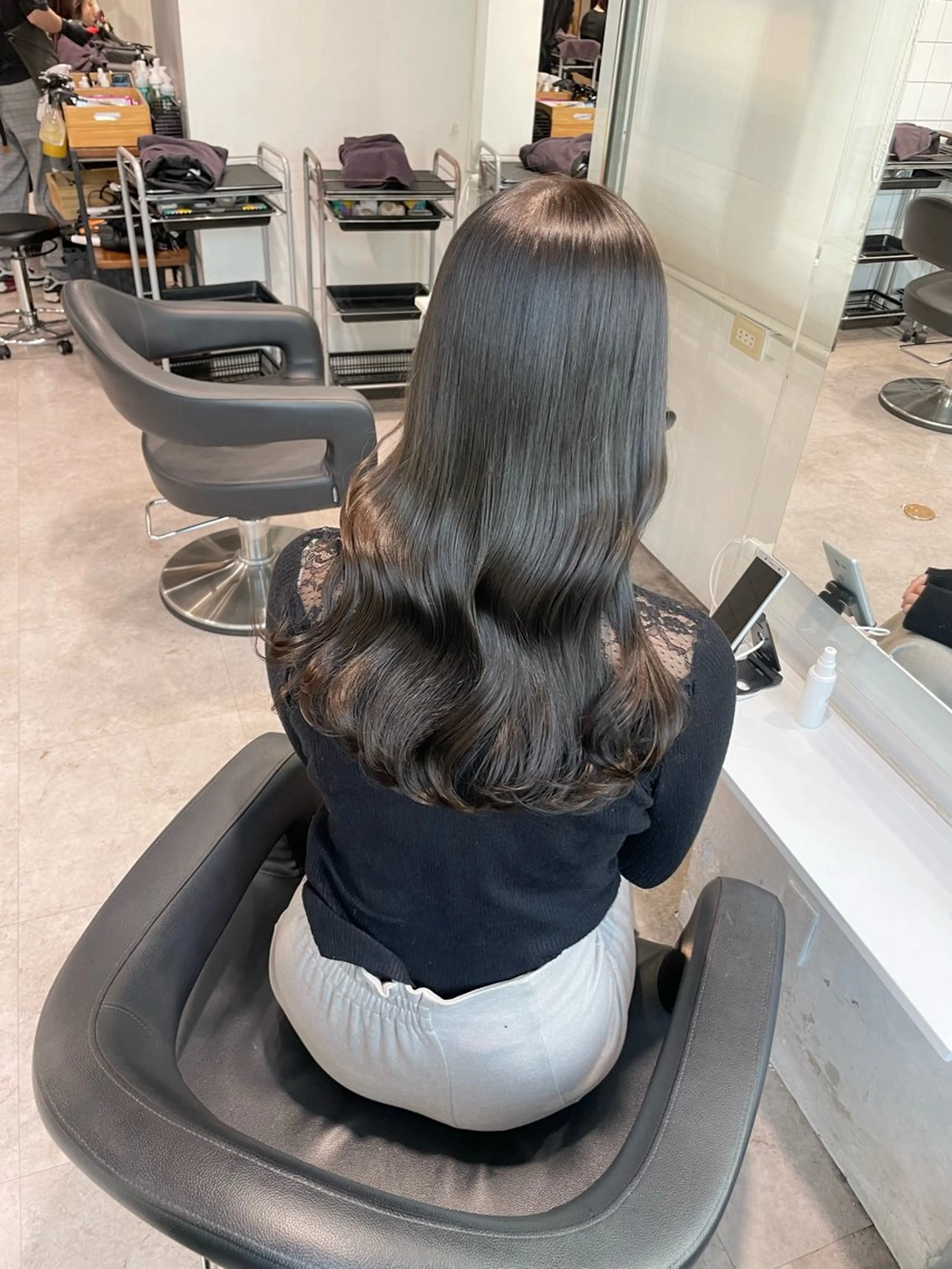 ロング カラー 🐭 MIKITO🐭のヘアスタイル