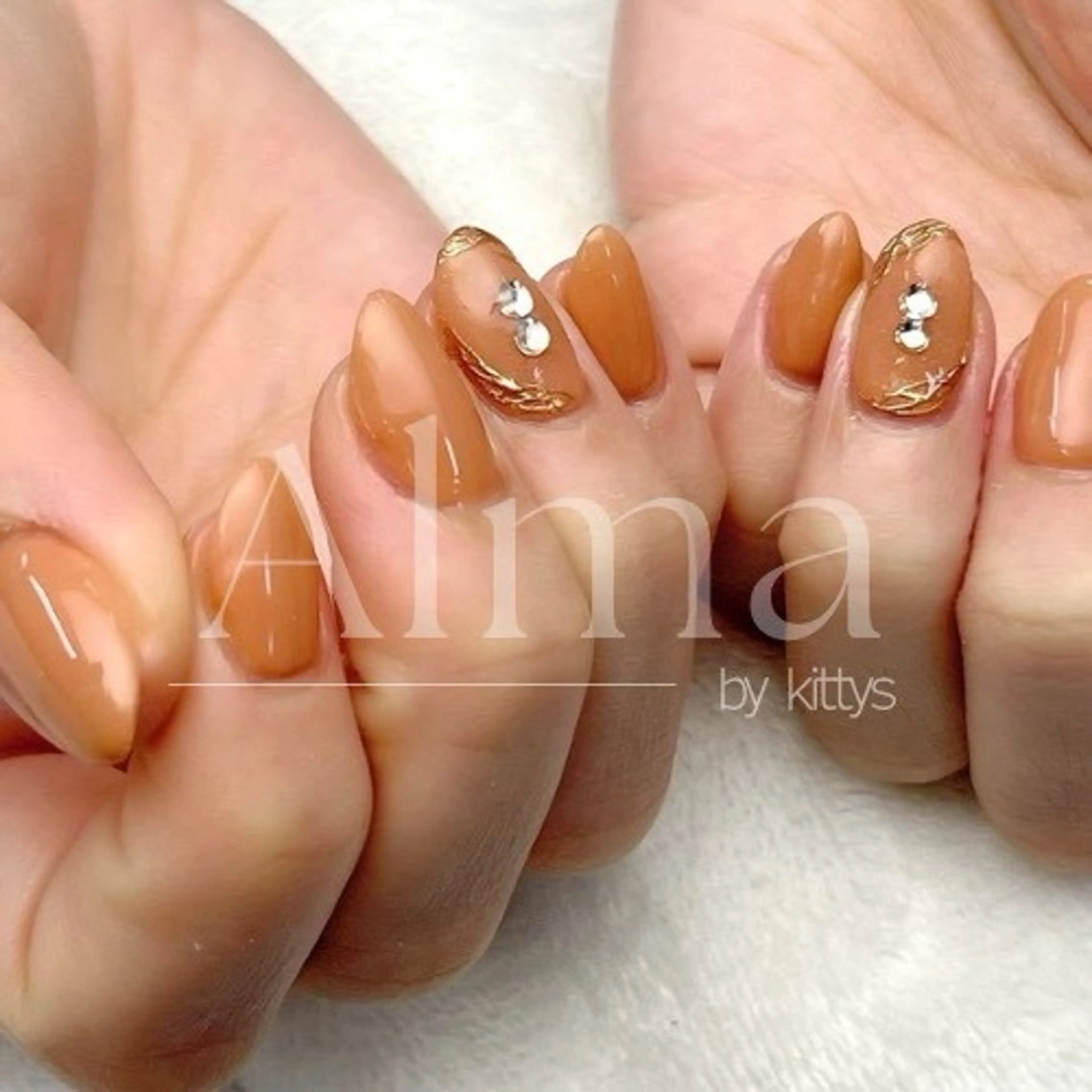 ネイル ハンドネイル Alma by kittys 谷保店所属・Alma chitoseのネイルデザイン