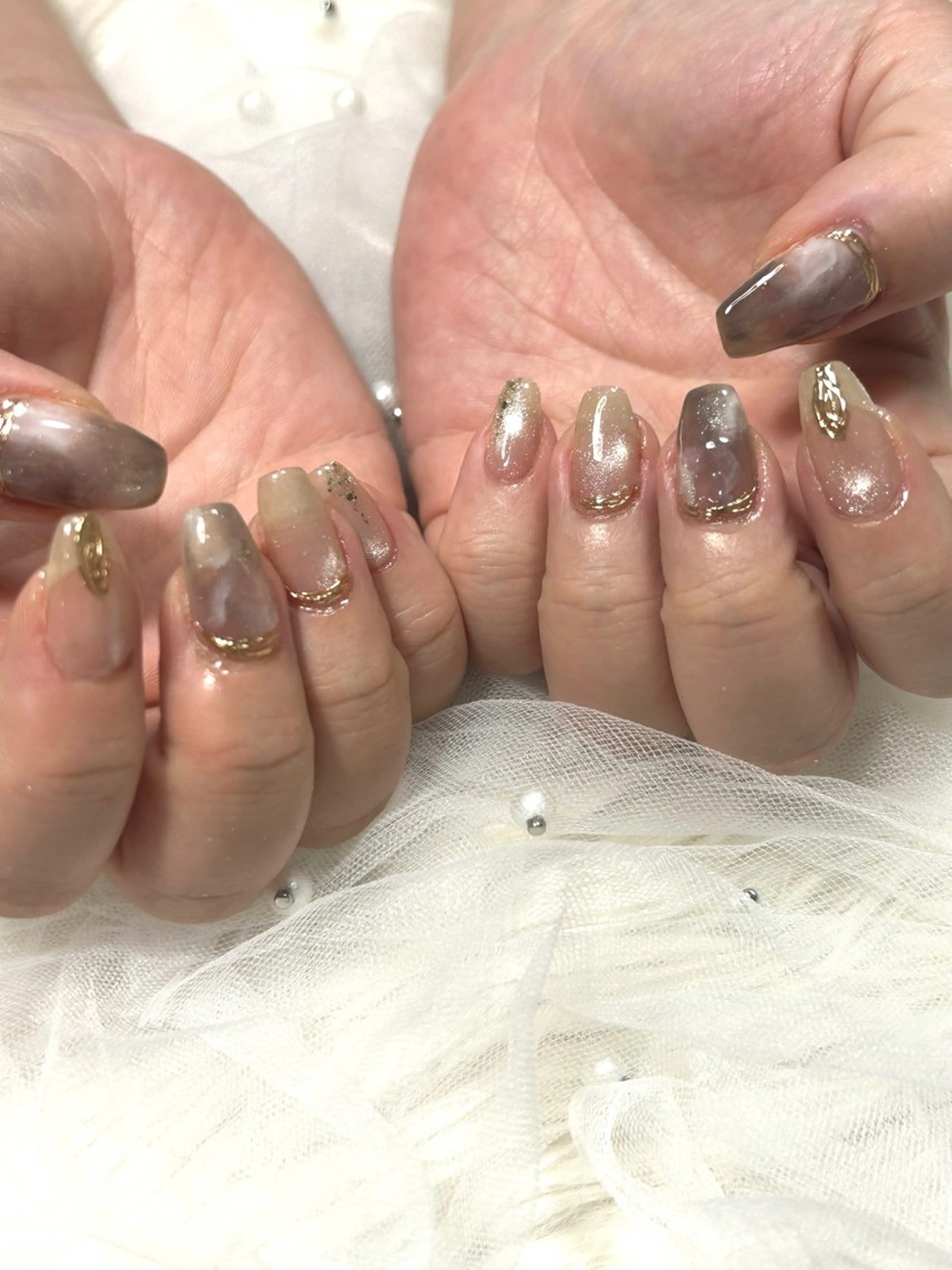 ネイル ハンドネイル Allybell🫧 Ayakaのネイルデザイン