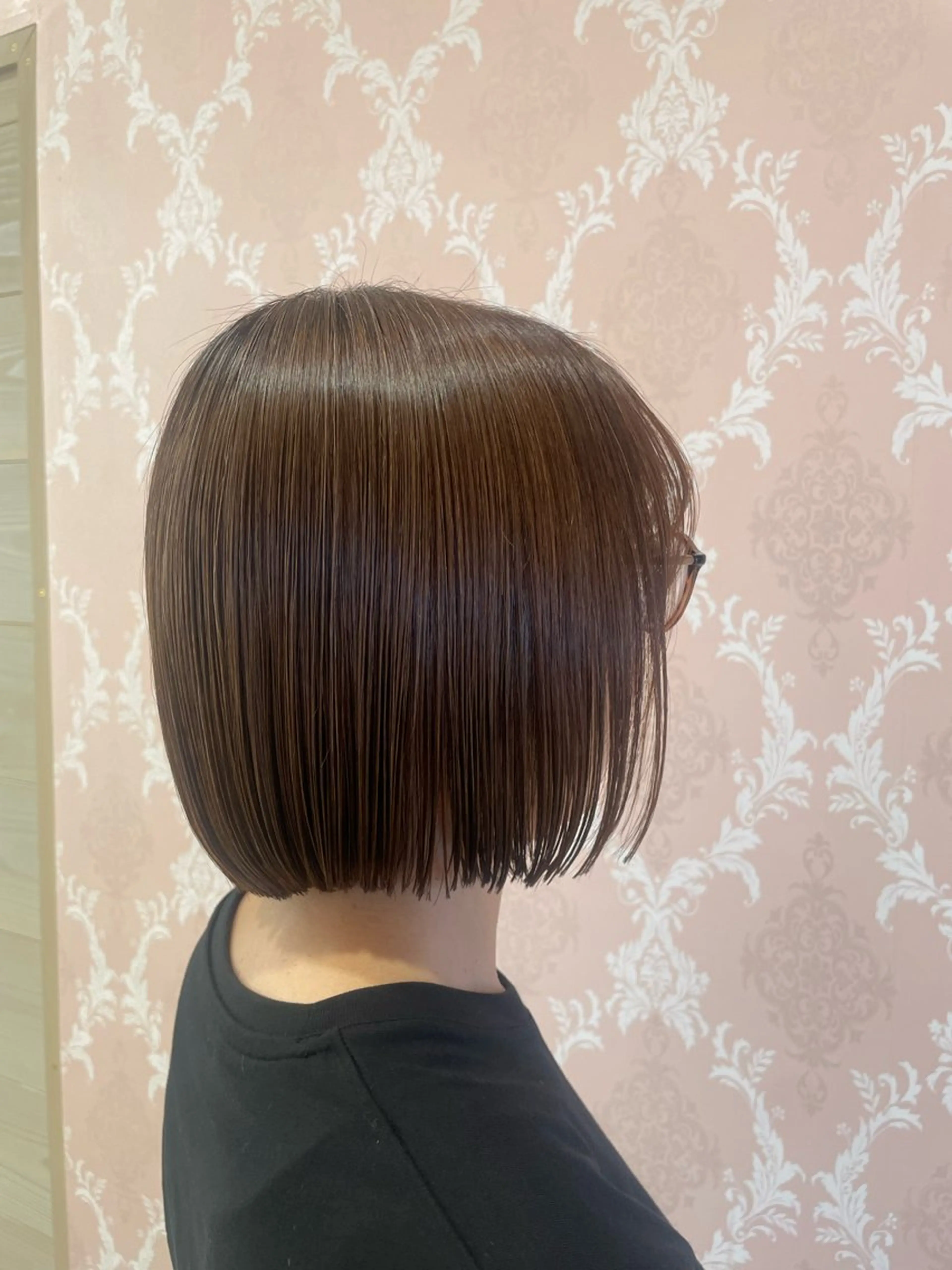 カット 柳元 蘭夢のヘアスタイル