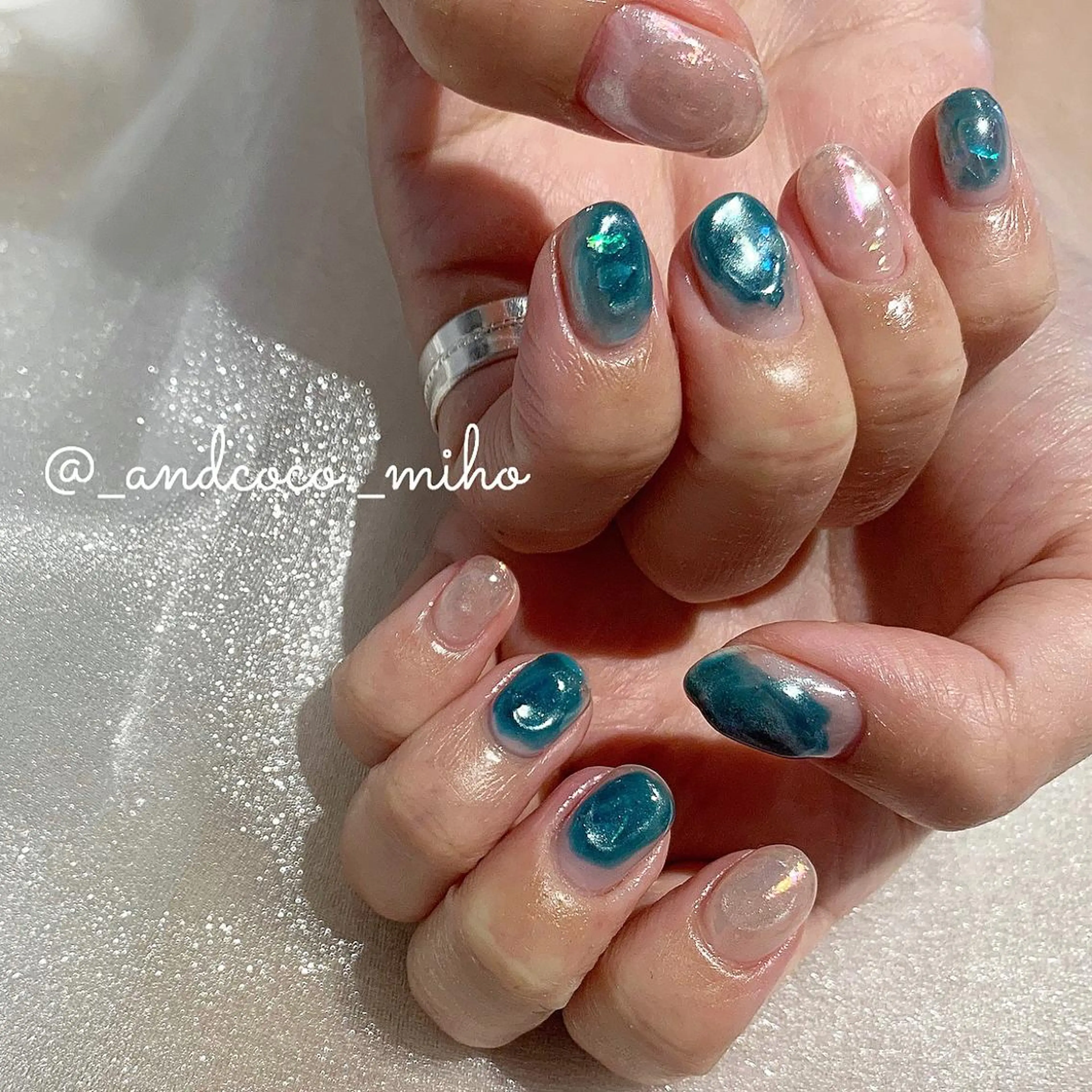 ネイル ハンドネイル I'm Me.所属・Nailist〻 mihoのネイルデザイン