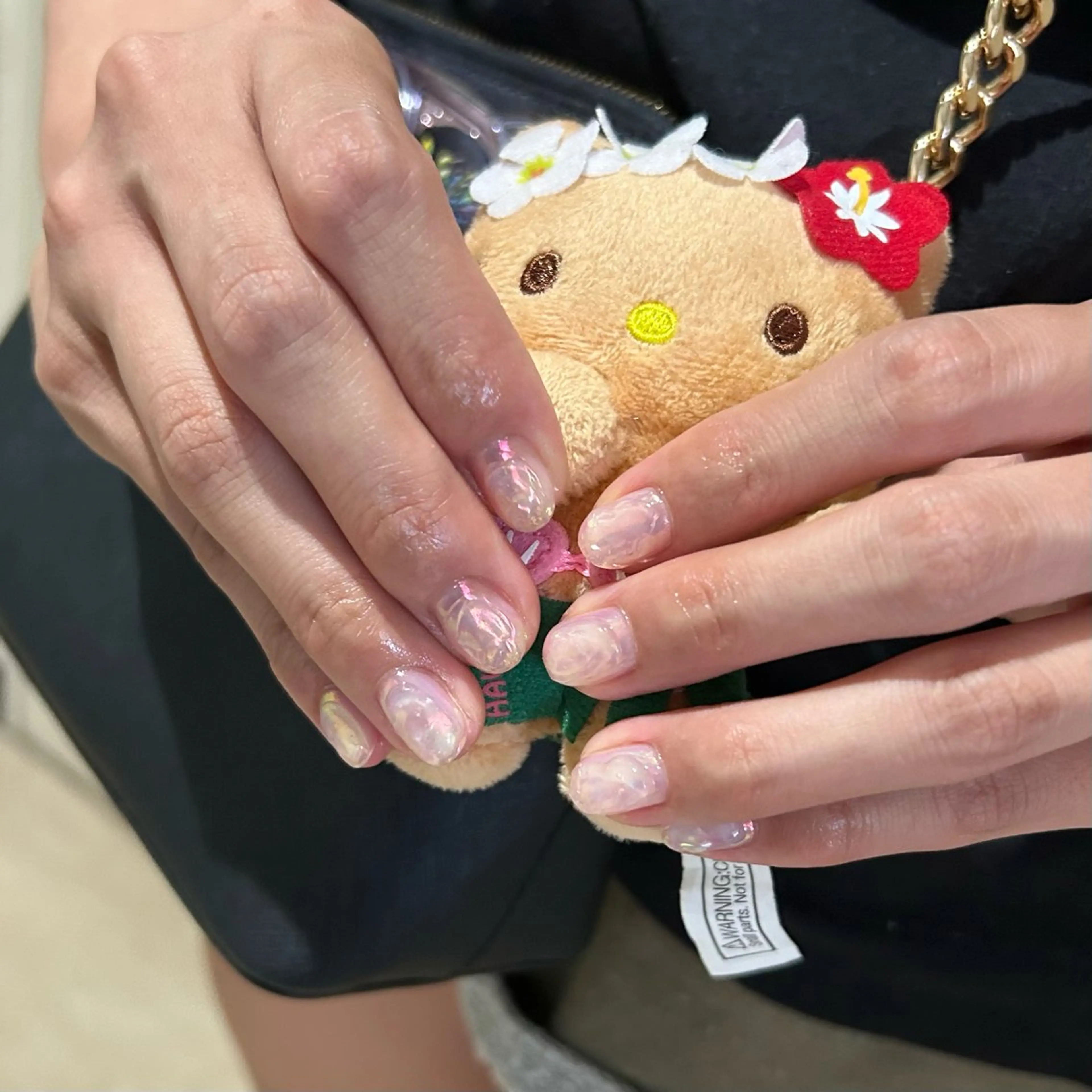 ネイル 氷ネイル・うるうるネイル パラあり！フィルイン 推しネイル大歓迎！のネイルデザイン