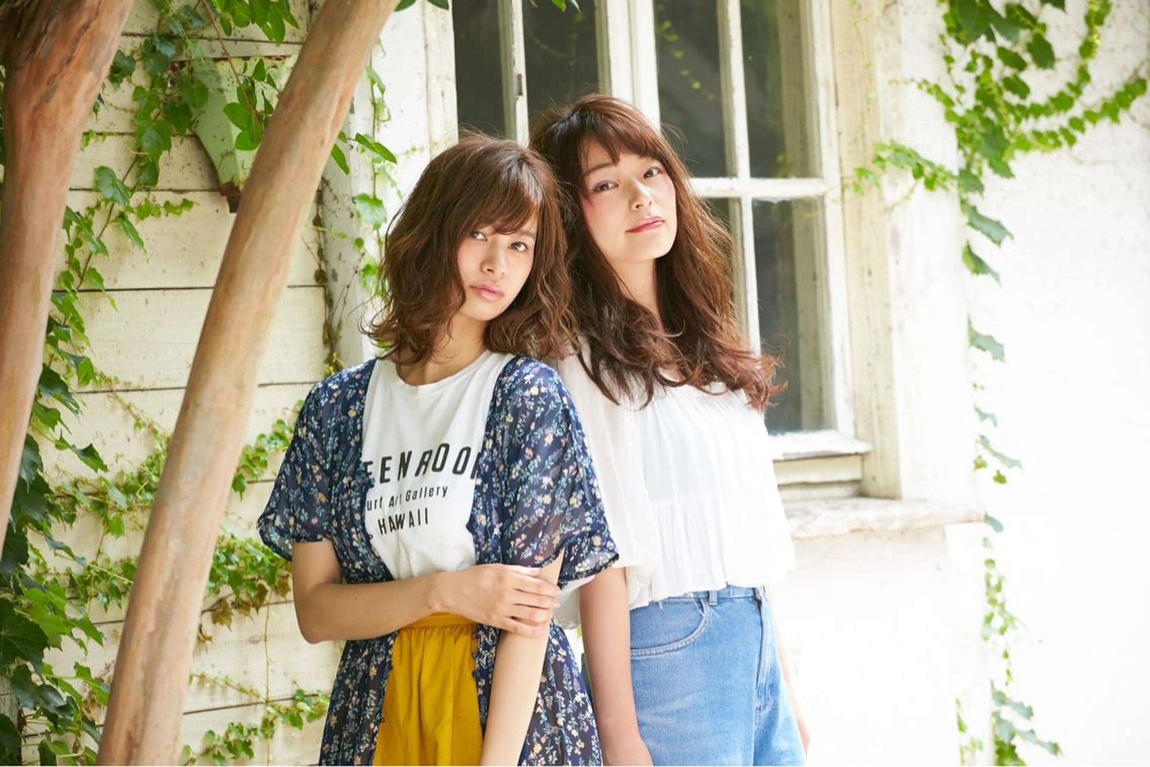 セミロング 所渉/韓国レイヤー /ウルフカットのヘアスタイル