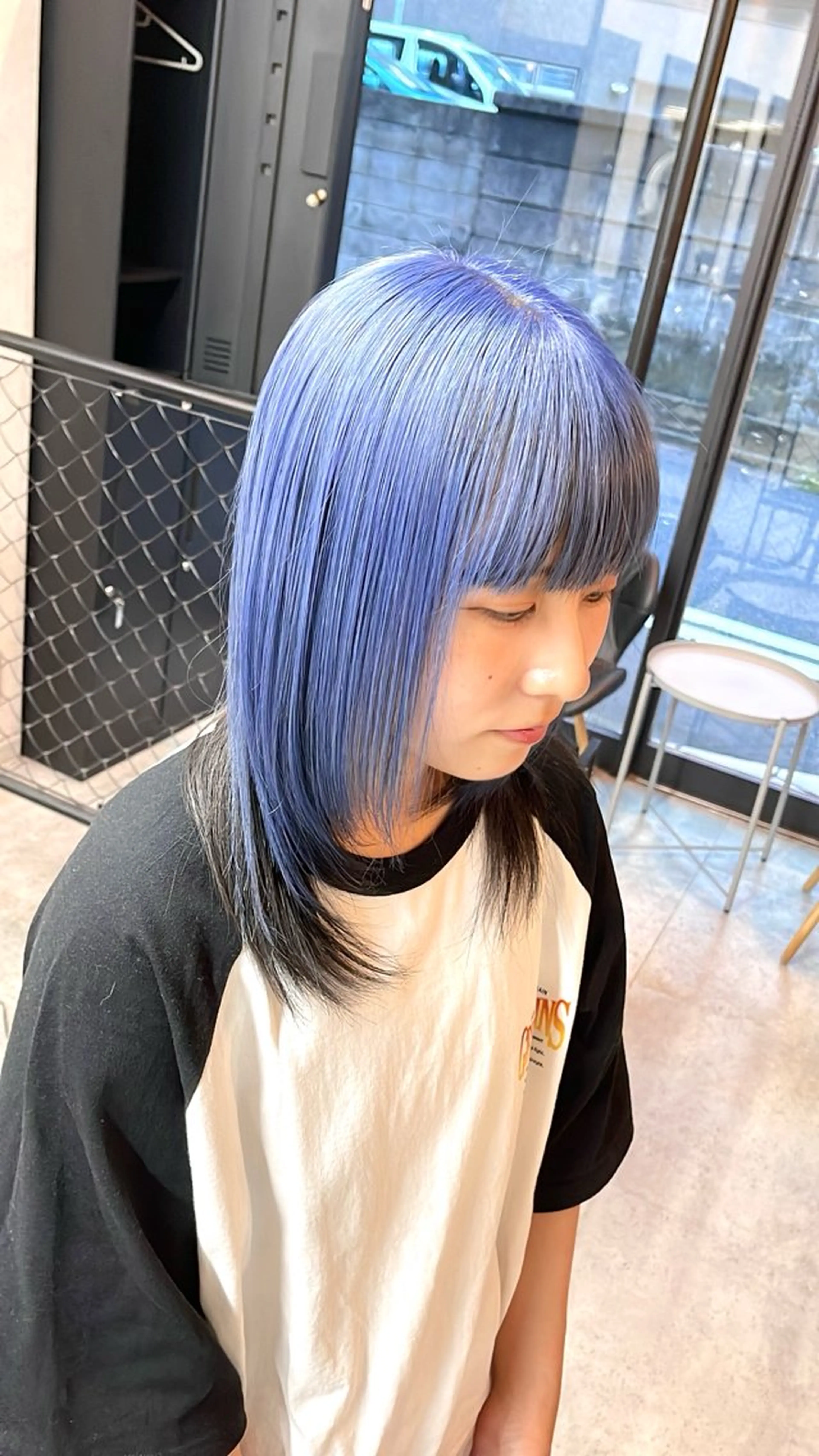 カラー encount by mahalo 千葉所属・加賀文乃/ハイトーン /艶カラー/派手髪のヘアスタイル