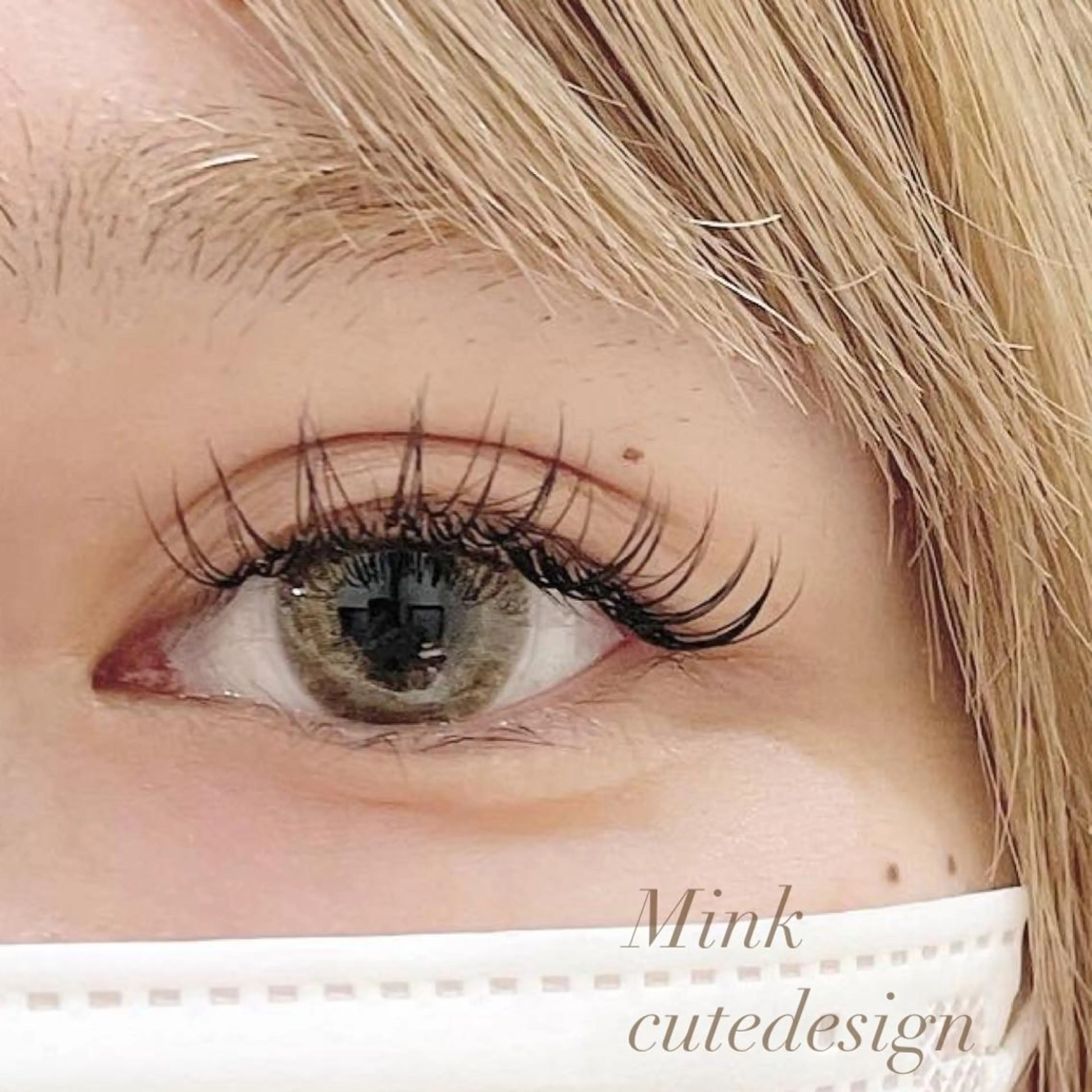 マツエク・マツパ ミンク トップアイリスト やつだ🐩のマツエク・マツパデザイン