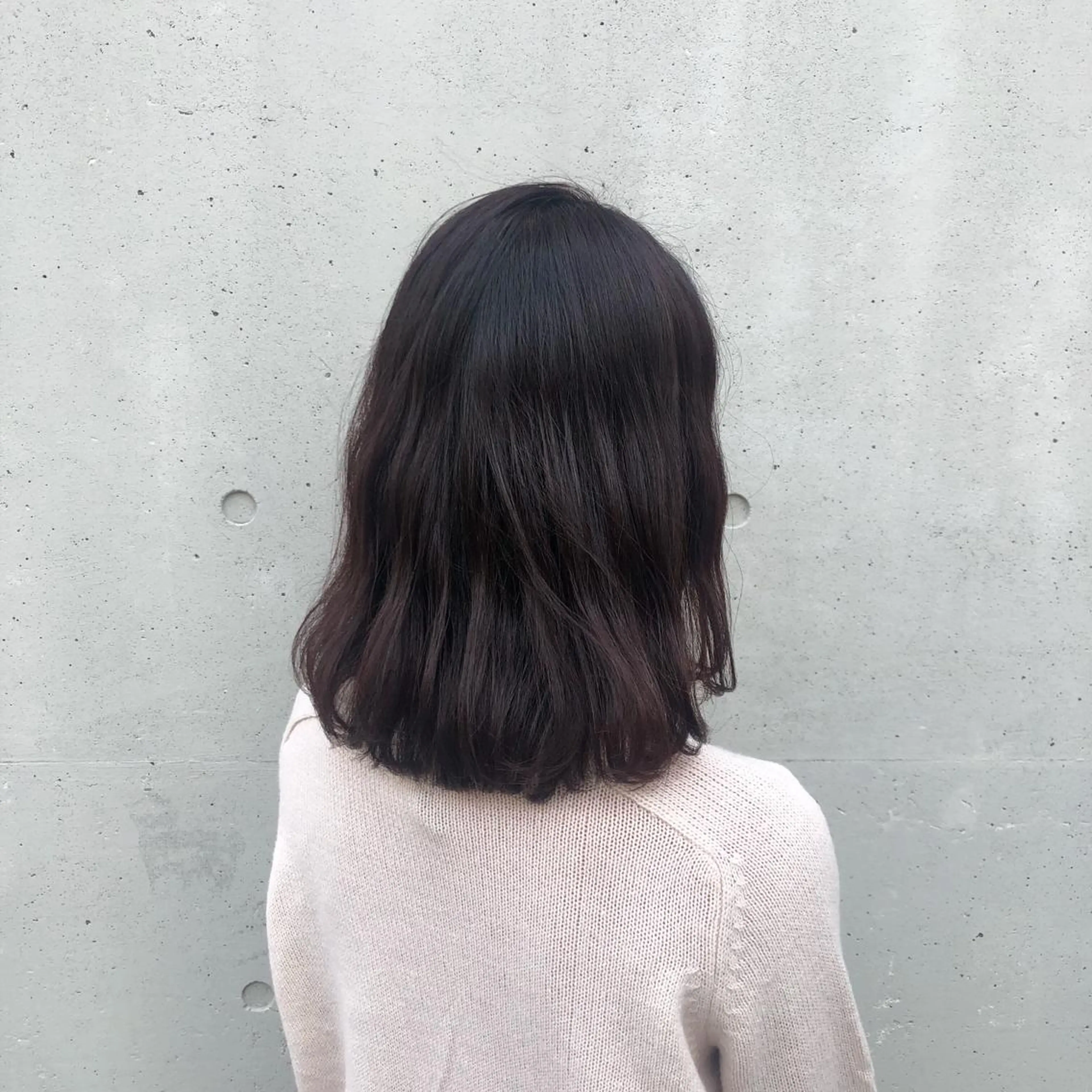 ミディアム カラー ピンクカラー カット ヘアカラー トリートメント 酸性縮毛矯正🧴韓国 レイヤー/髪質改善のヘアスタイル