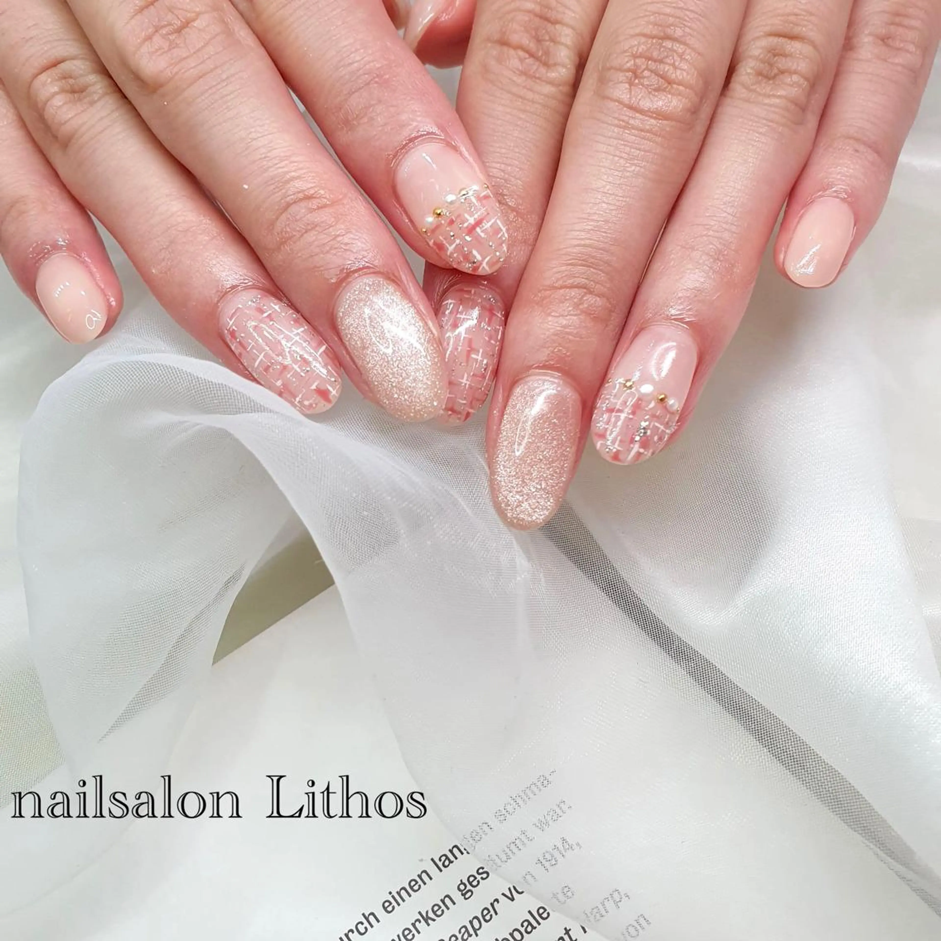 ネイル ハンドネイル nailsalon Lithos所属・nailsalon Recontreのネイルデザイン
