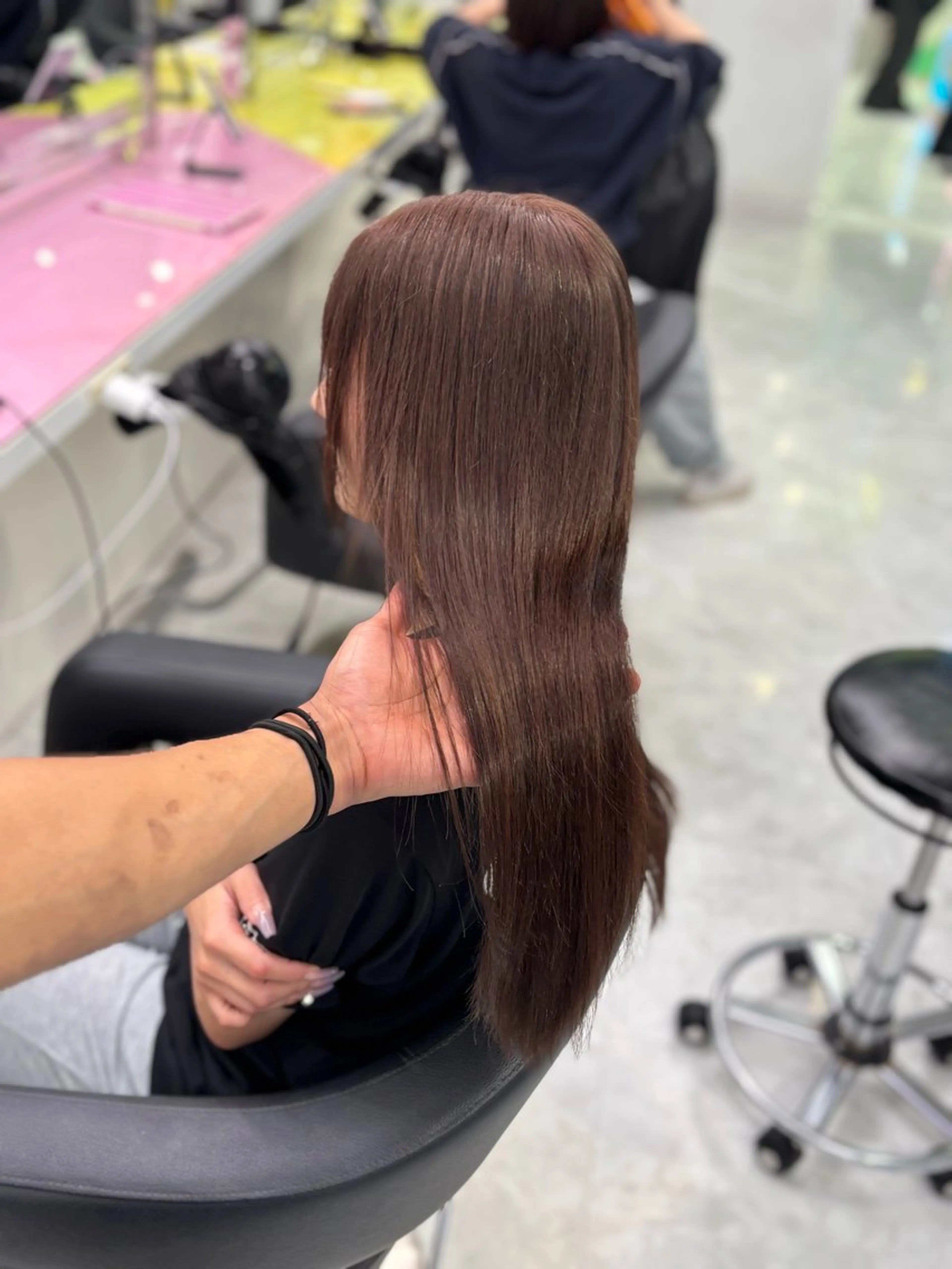 ロング カラー ヘアカラー 大人っぽベージュ🤍 当日予約◎ヒロトのヘアスタイル