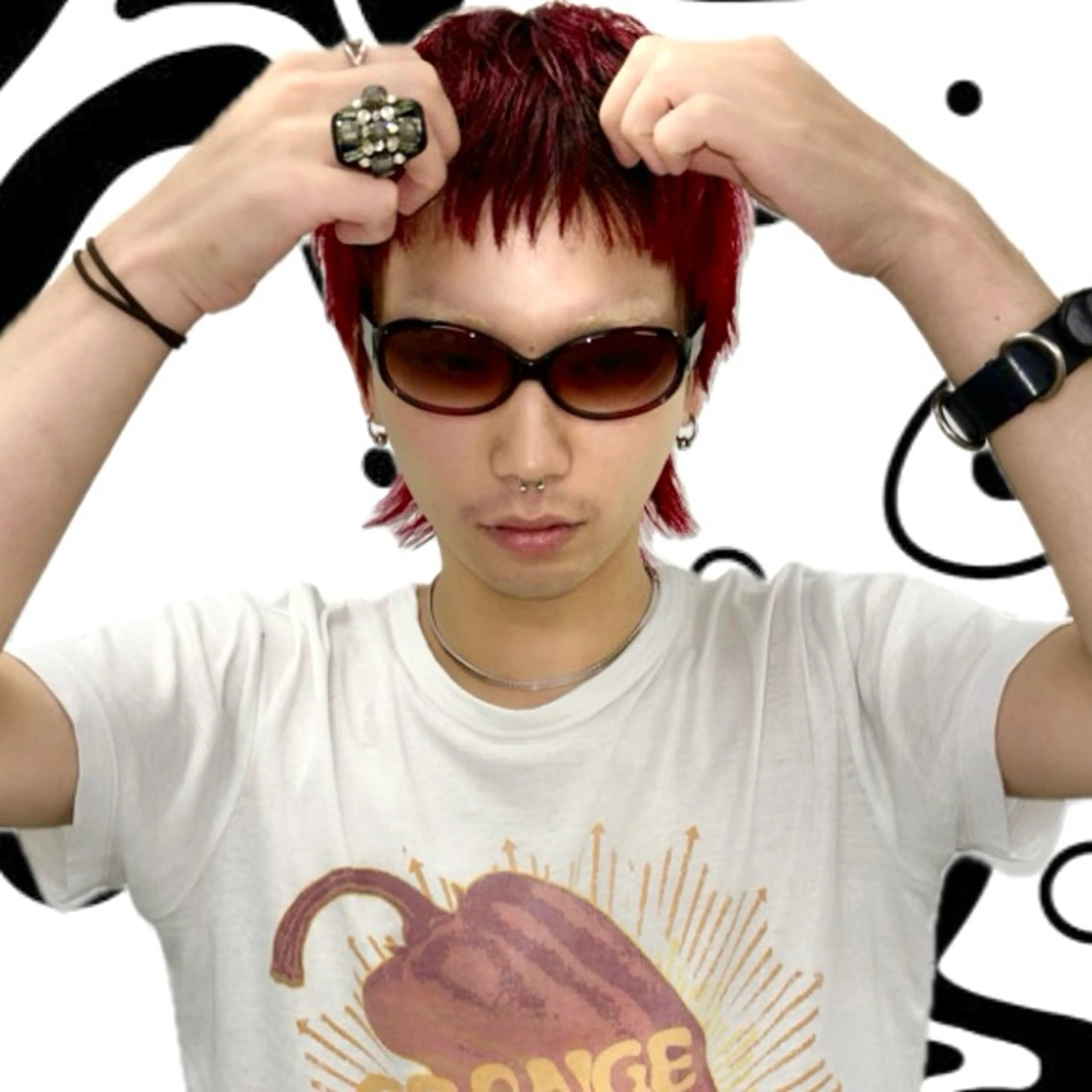 カラー メンズ ヘアカラー トリートメント hair salon　丹tan所属・Rena✴︎トレンド ×スタンダードMIXのヘアスタイル