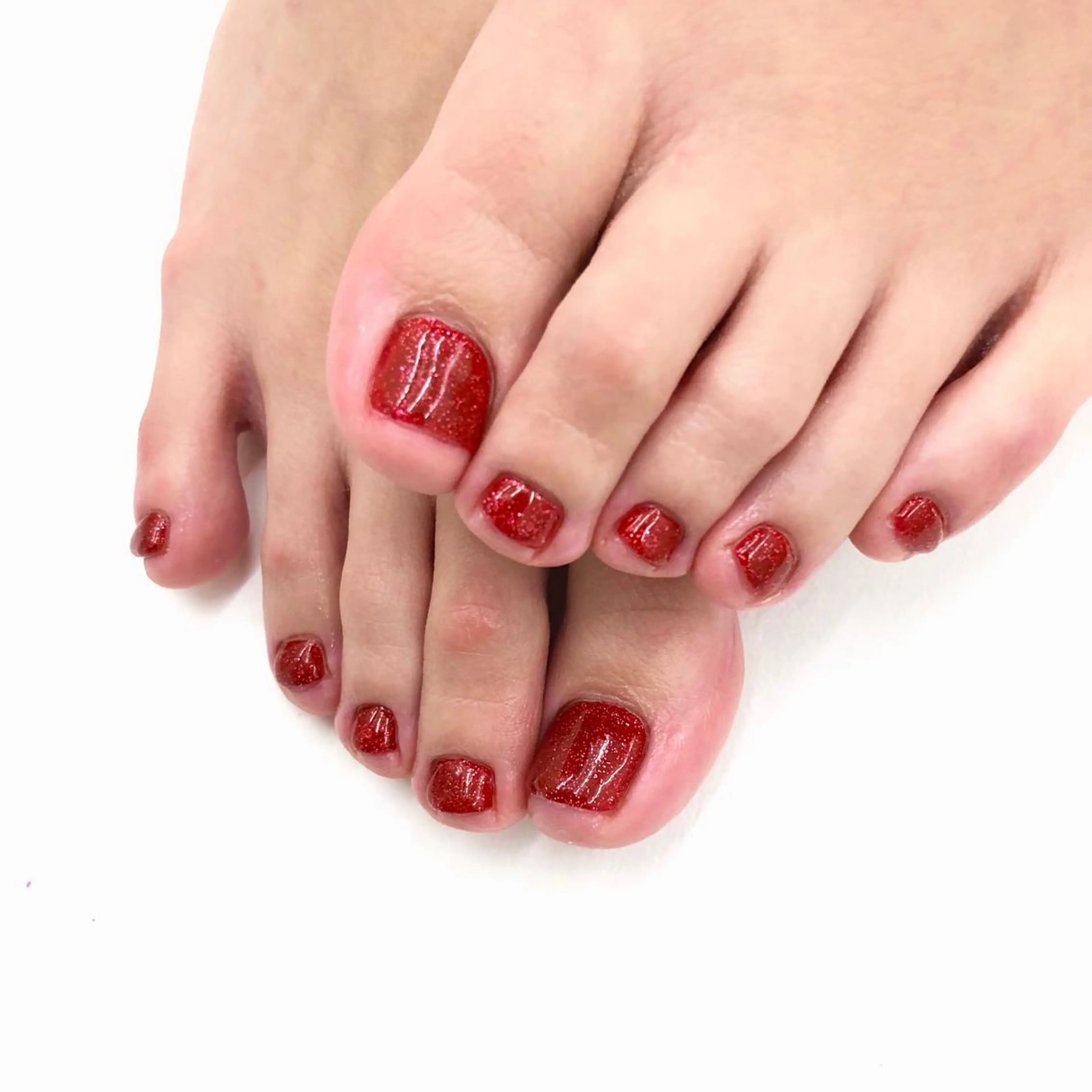 ネイル フットネイル ワンカラーネイル フットネイル Minami 🍓のネイルデザイン