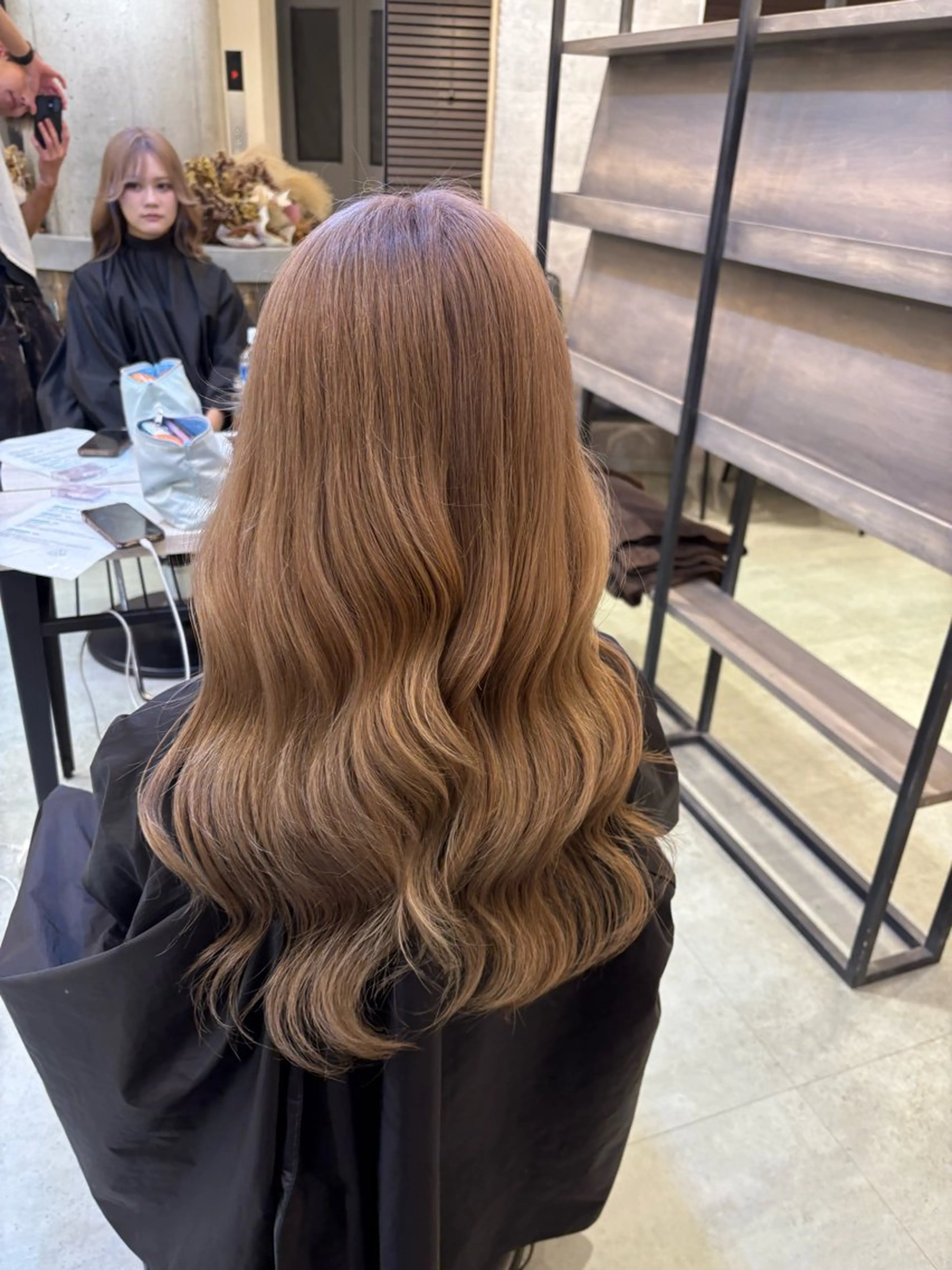 ロング カラー ブリーチ グレージュ ヘアカラー ケアブリーチ🌟 ♢WATARU♢のヘアスタイル