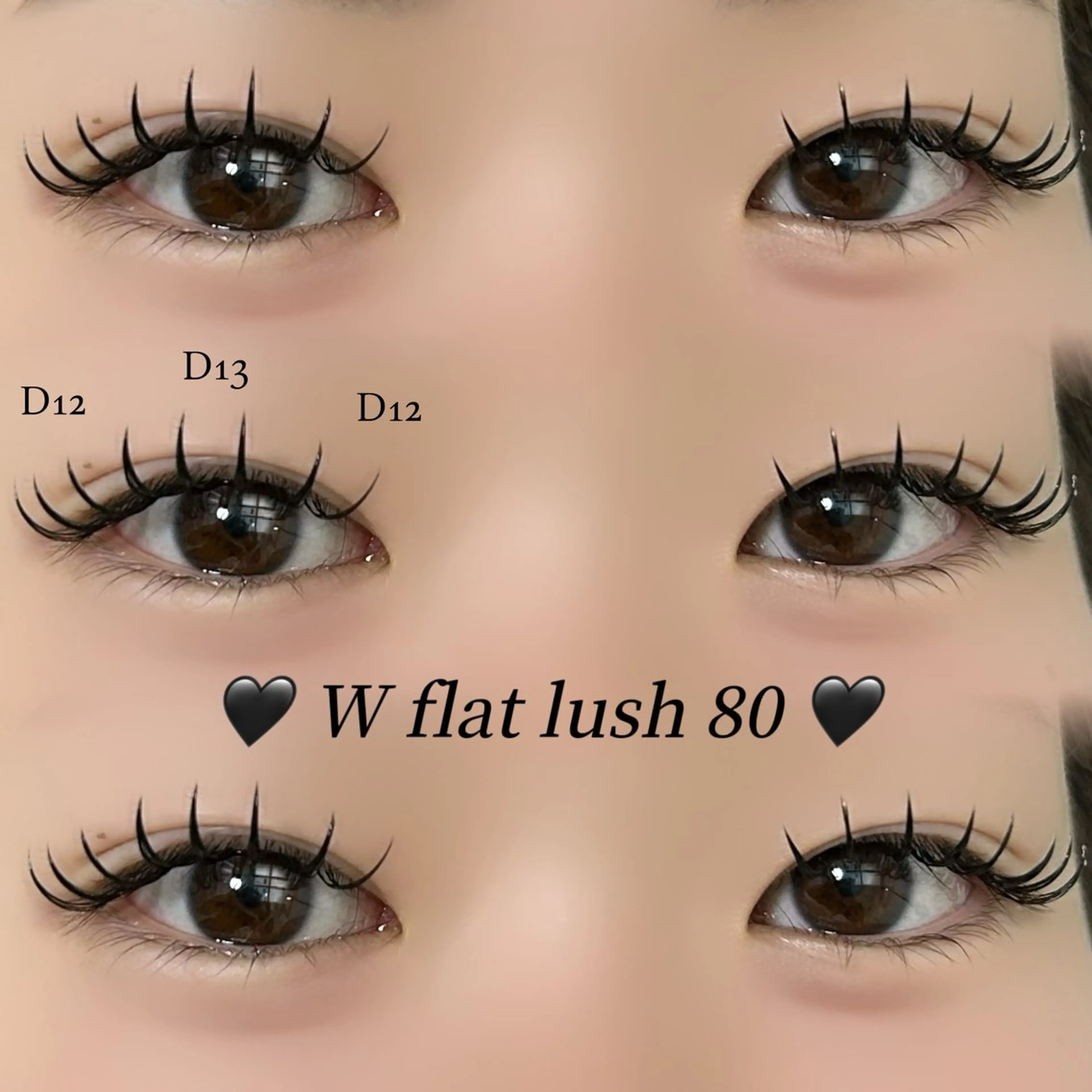 【26限定】ダブルflat lush 80束❤︎オフあり¥5500→4500の写真