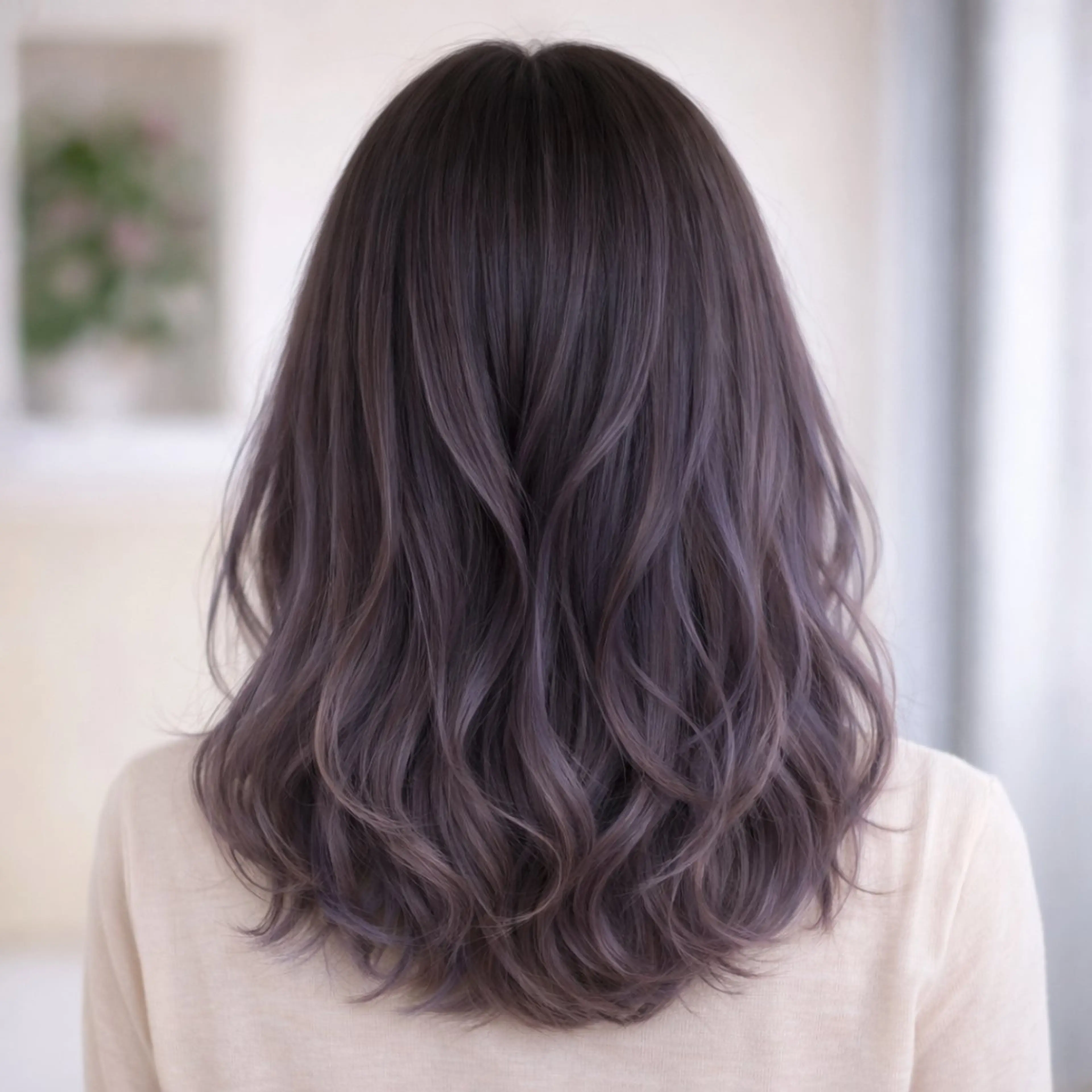 ミディアム 🖤韓国系🇰🇷カ ラー/kokona❕のヘアスタイル