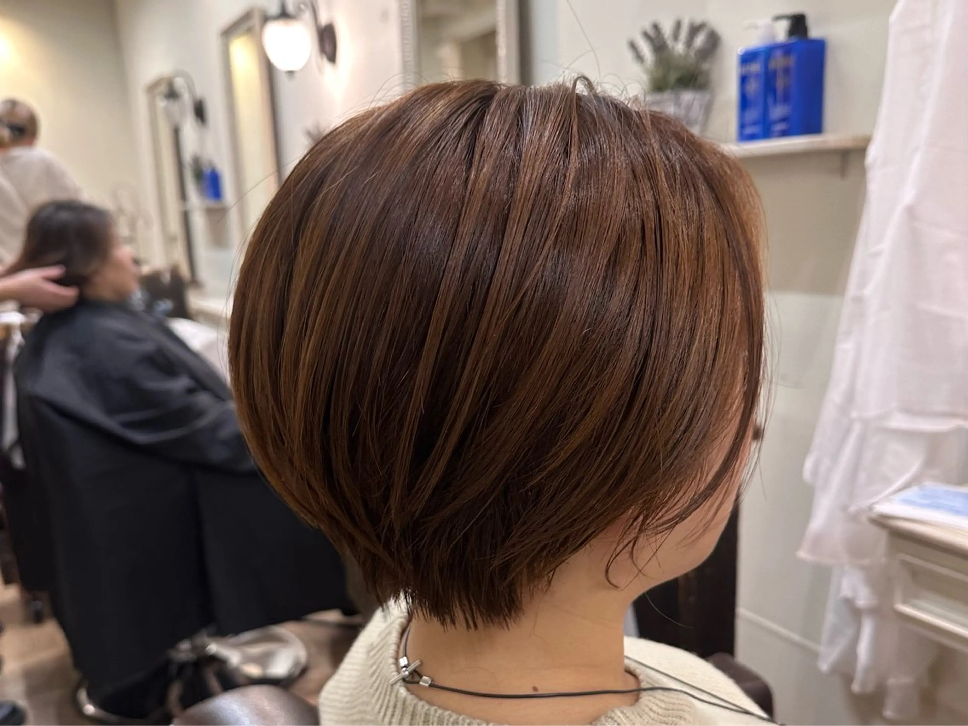 ショート カット ヘアカラー 南草津/レイヤー/ ゴトウのヘアスタイル