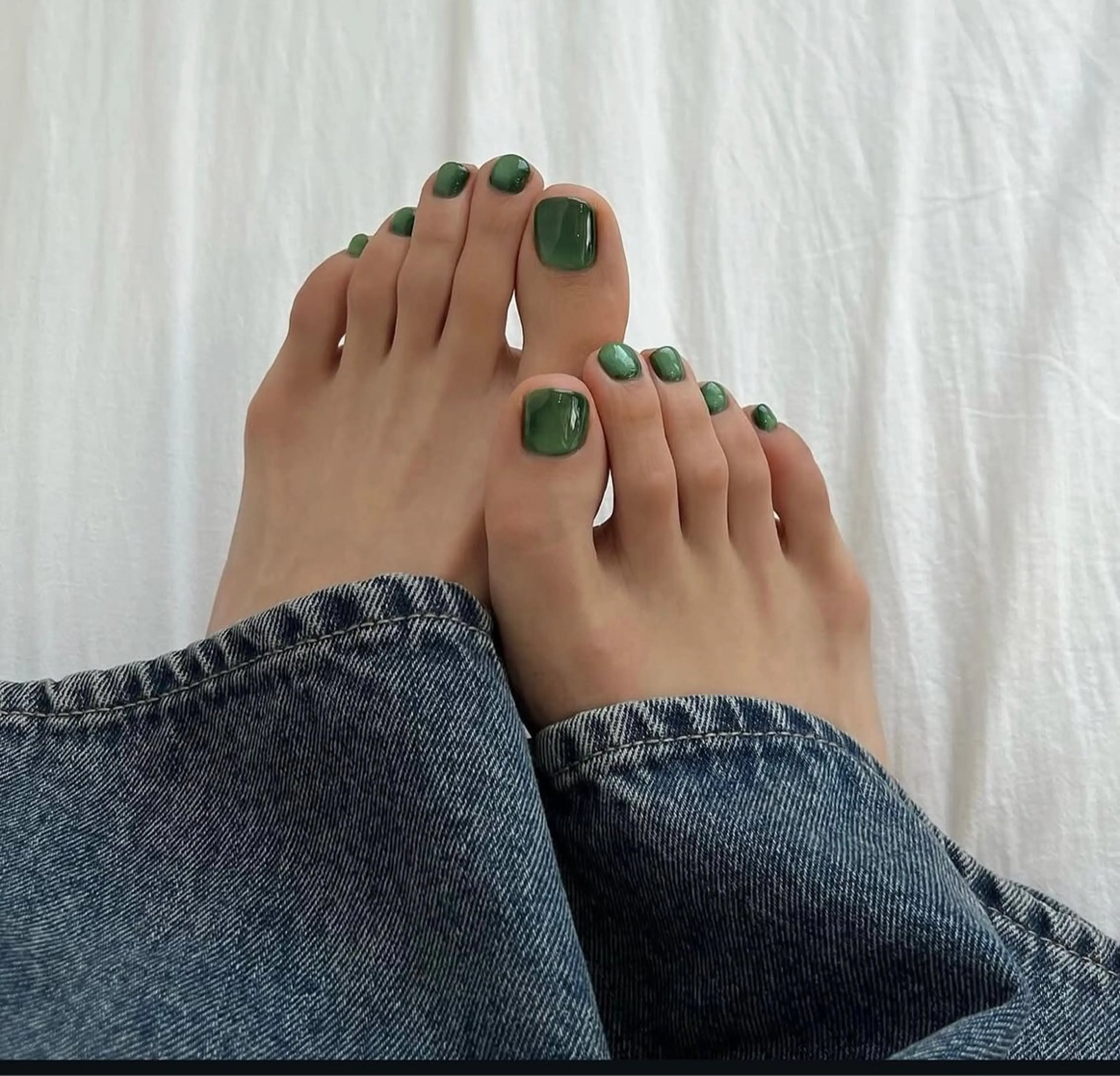 ネイル グリーン miwa ミワのネイルデザイン