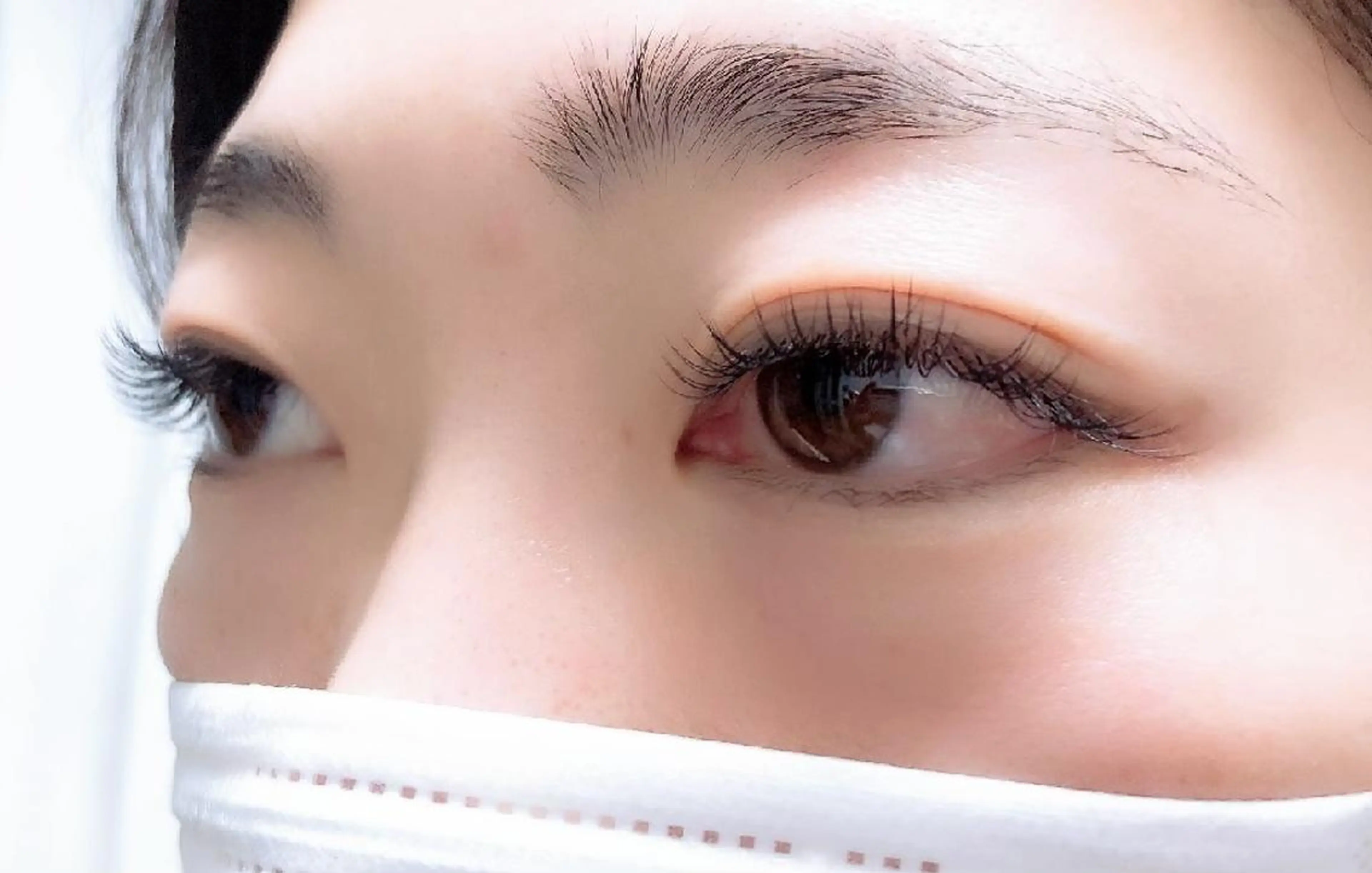 マツエク・マツパ 付け放題 フラットラッシュ ナチュラル まつげパーマ セクシー 吉岡 ゆうなのマツエク・マツパデザイン