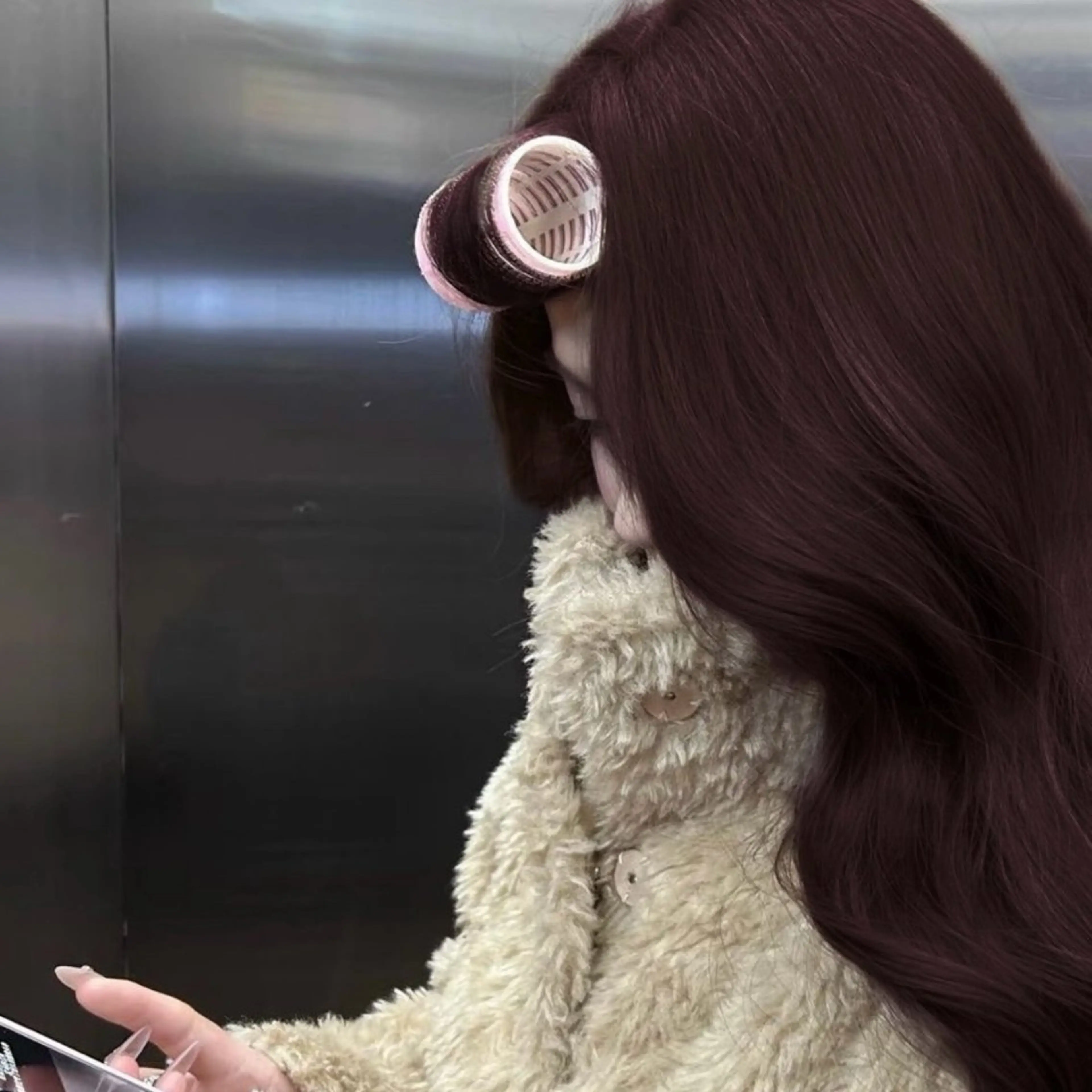 ロング カラー ヘアアレンジ ヘアカラー ヘッドスパ ヘアセット 🫧🎀うる艶暖色 🏹Nanako🎀のヘアスタイル