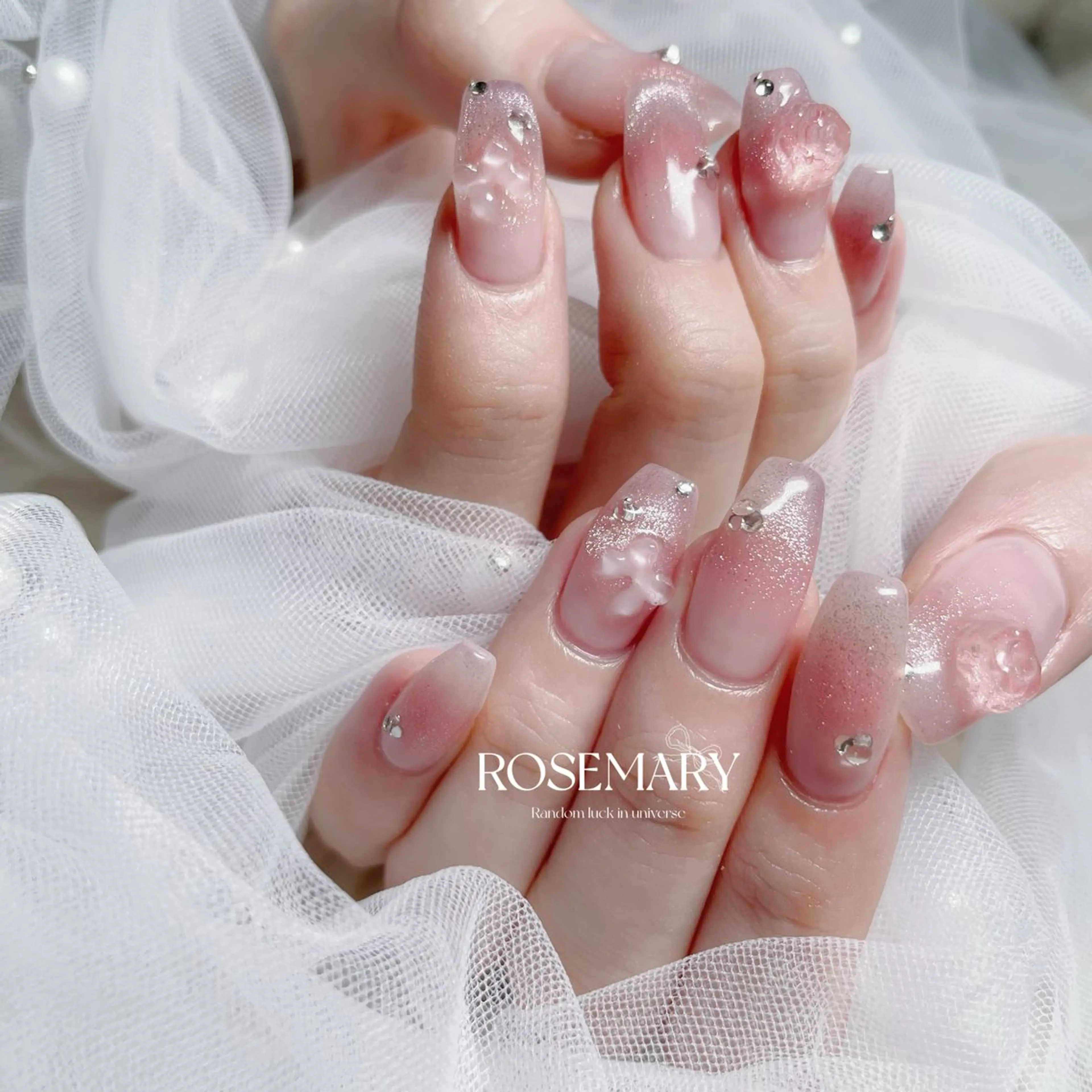 ネイル 持ち込み ハンドネイル ROSE・MARY 木村のネイルデザイン