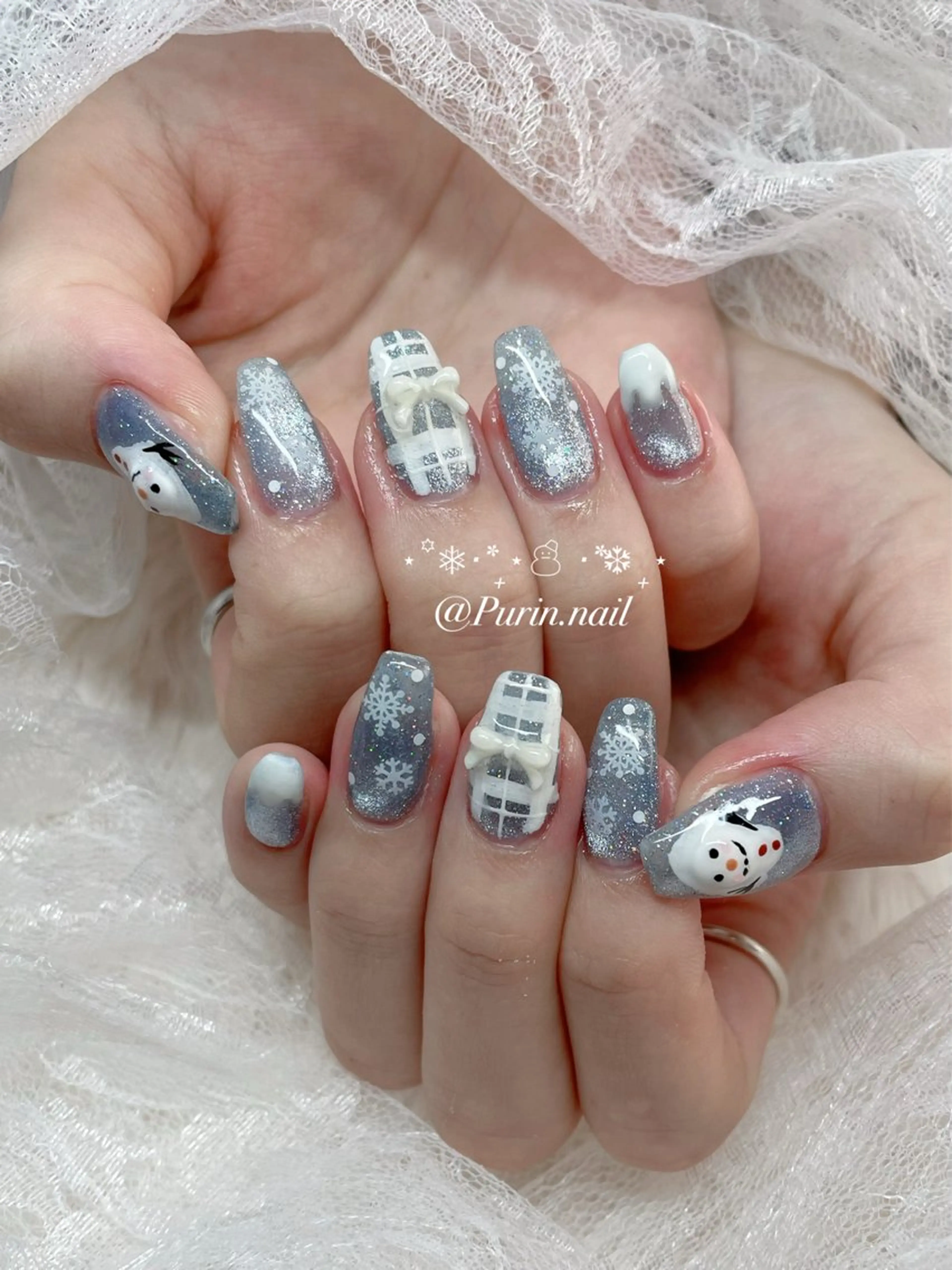 ネイル ハンドネイル Nails by Purin🍮のネイルデザイン