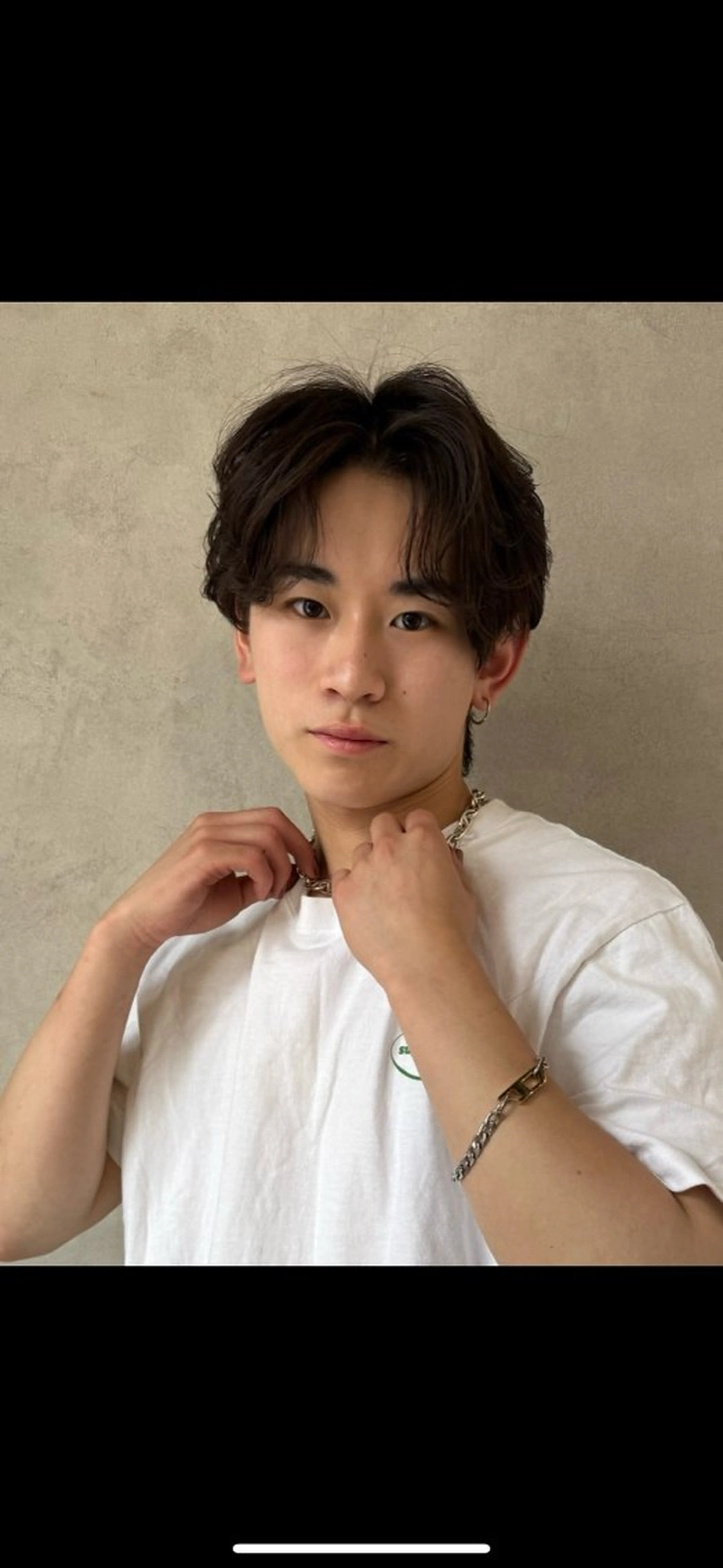 ショート メンズ カット パーマ/ハイトーン /吉田眞のヘアスタイル