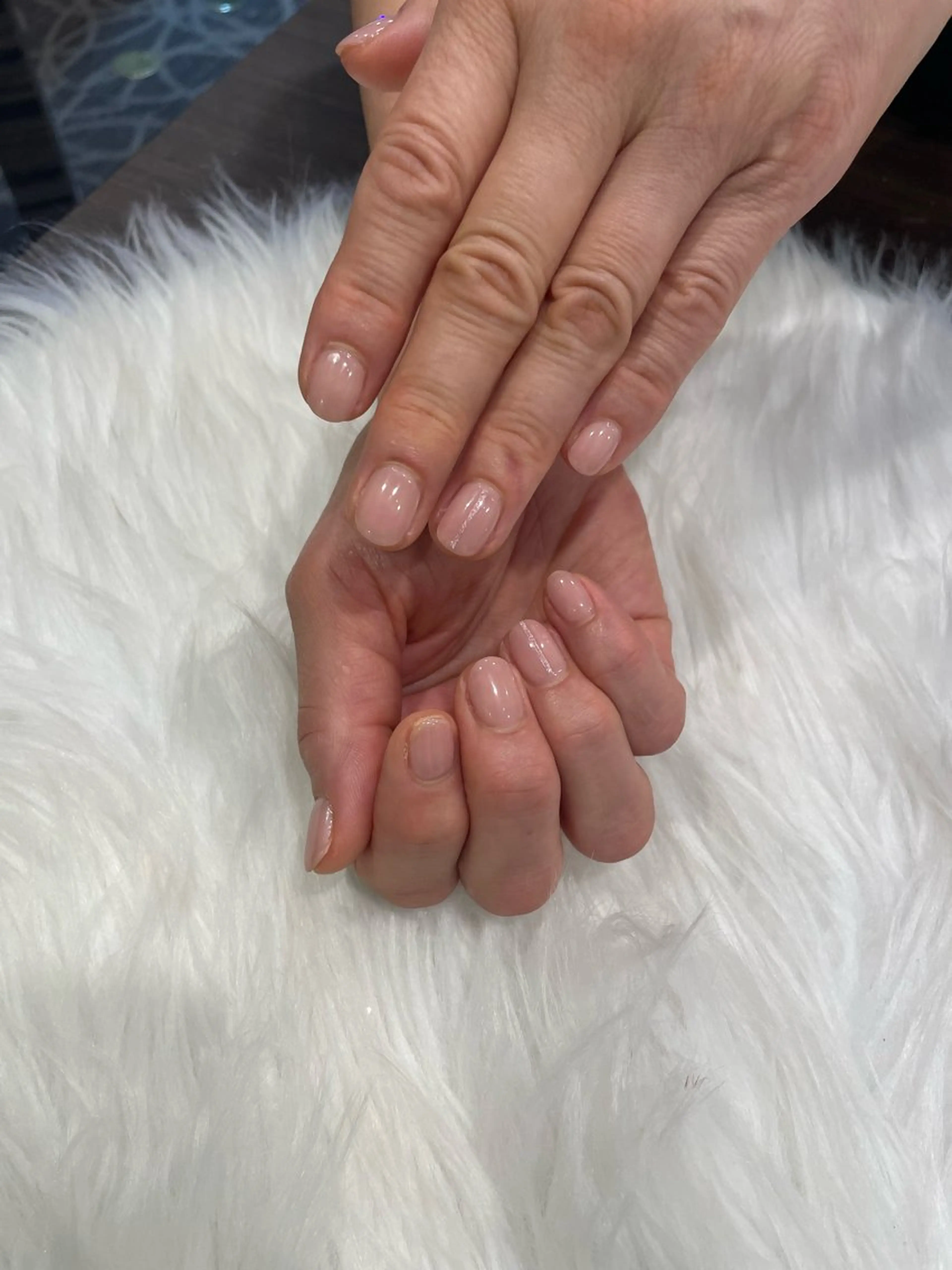 ネイル ピンク ハンドネイル Nobody_ Manamiのネイルデザイン