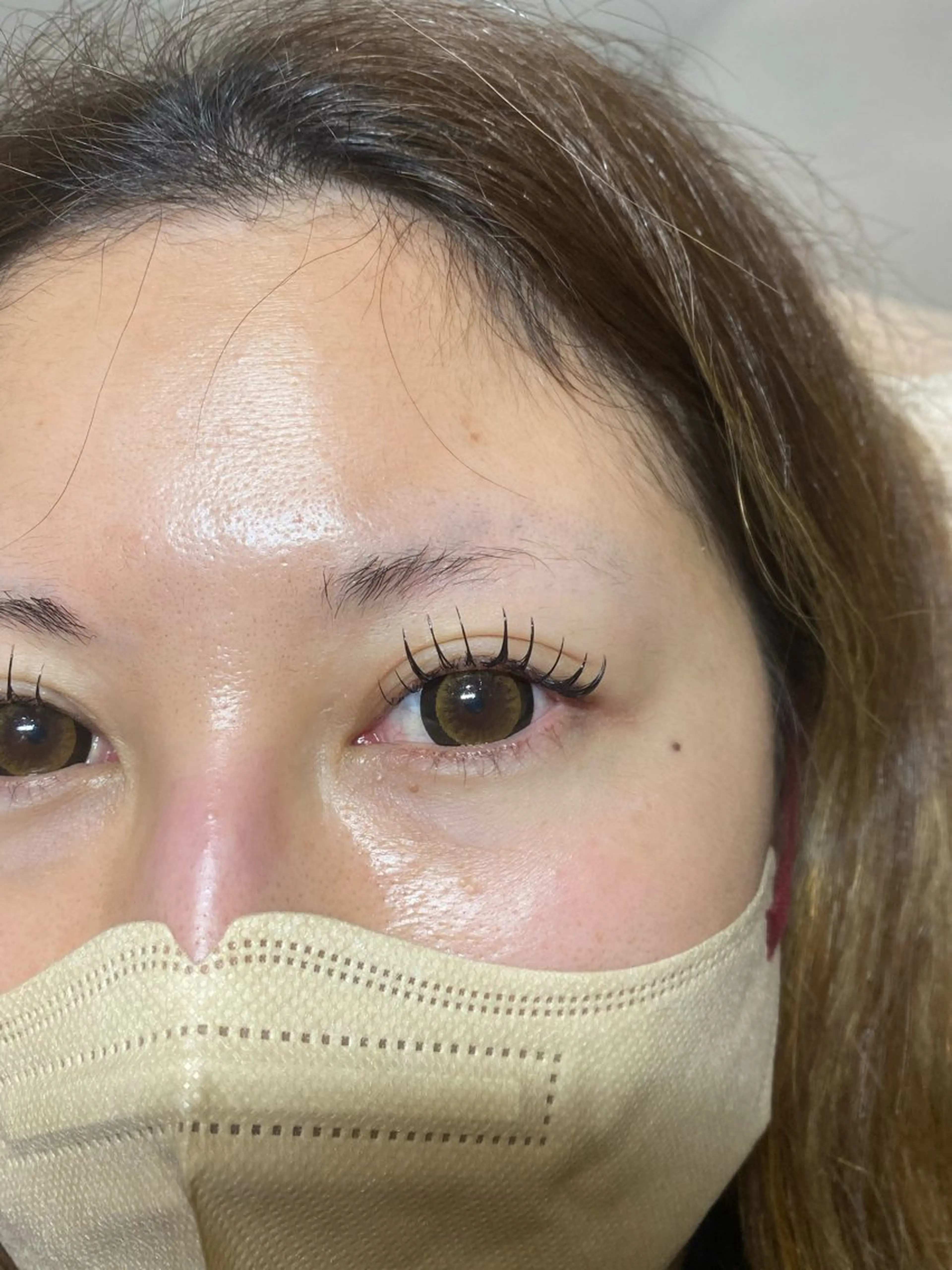 マツエク・マツパ 付け放題 マツエク Veil chihiroのマツエク・マツパデザイン