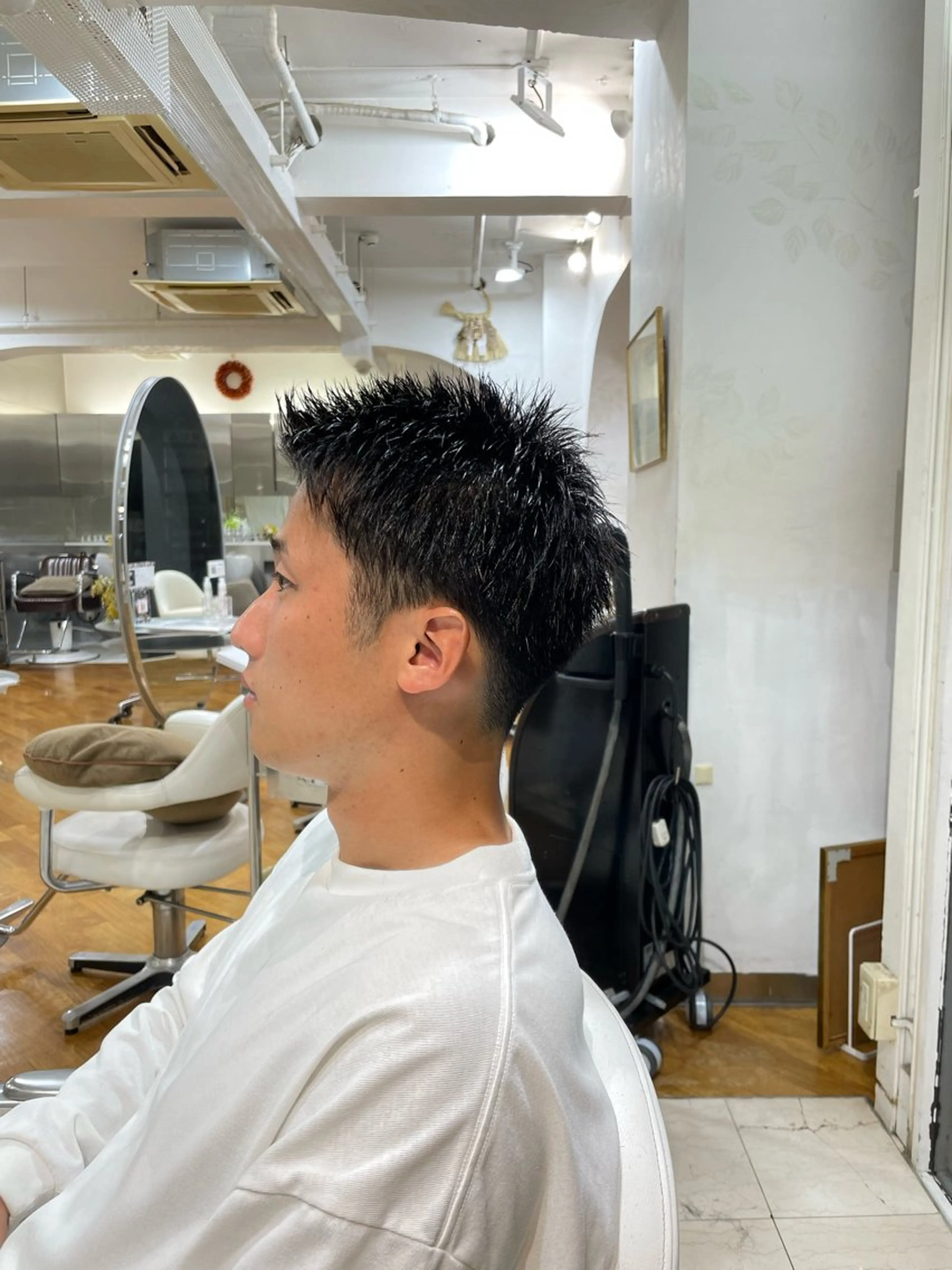 メンズカットの写真