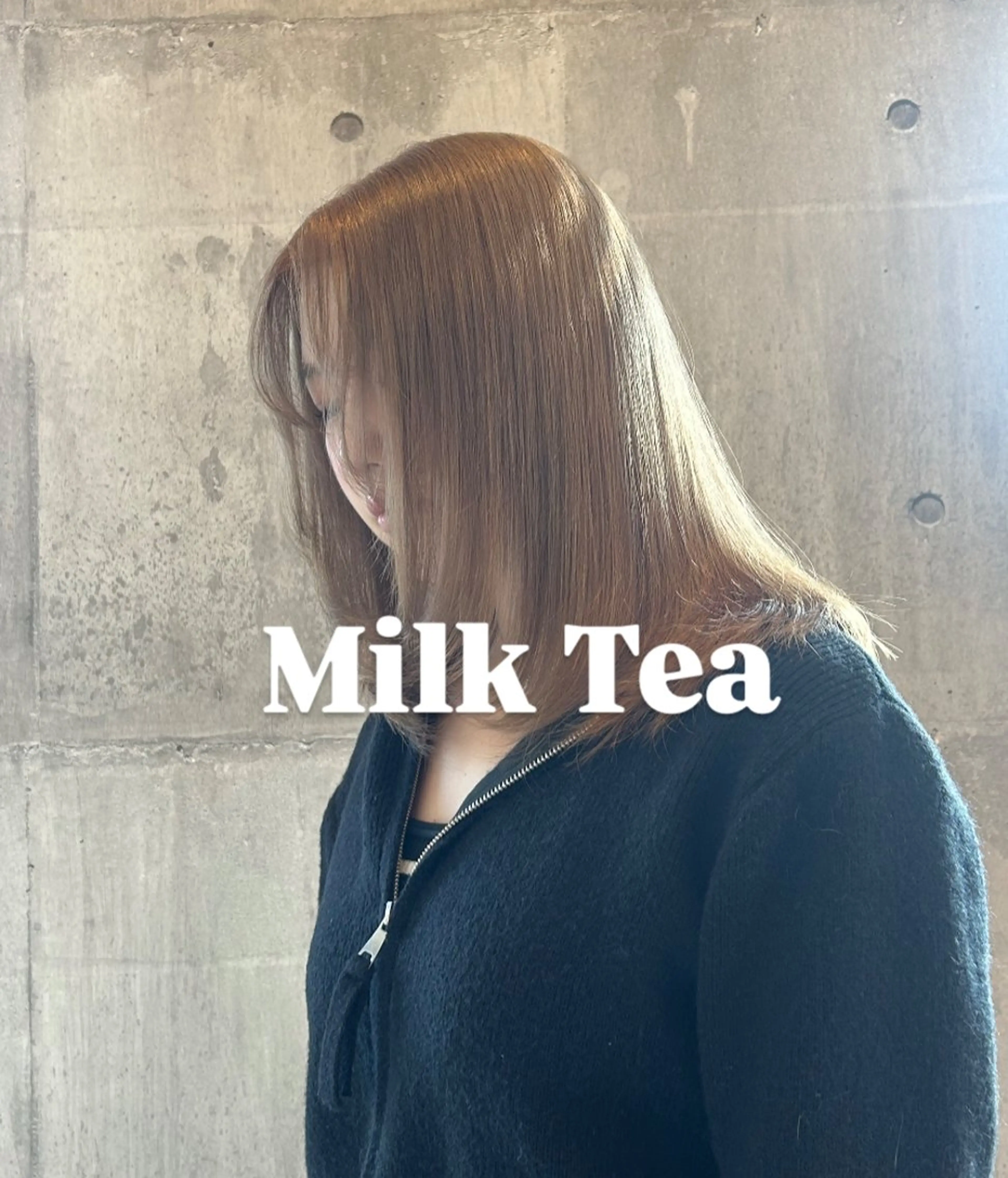 セミロング カラー ブリーチ ケアブリーチ 髪質改善 RegaLo所属・宇都宮唯一の薬剤使用 Ryukiのヘアスタイル