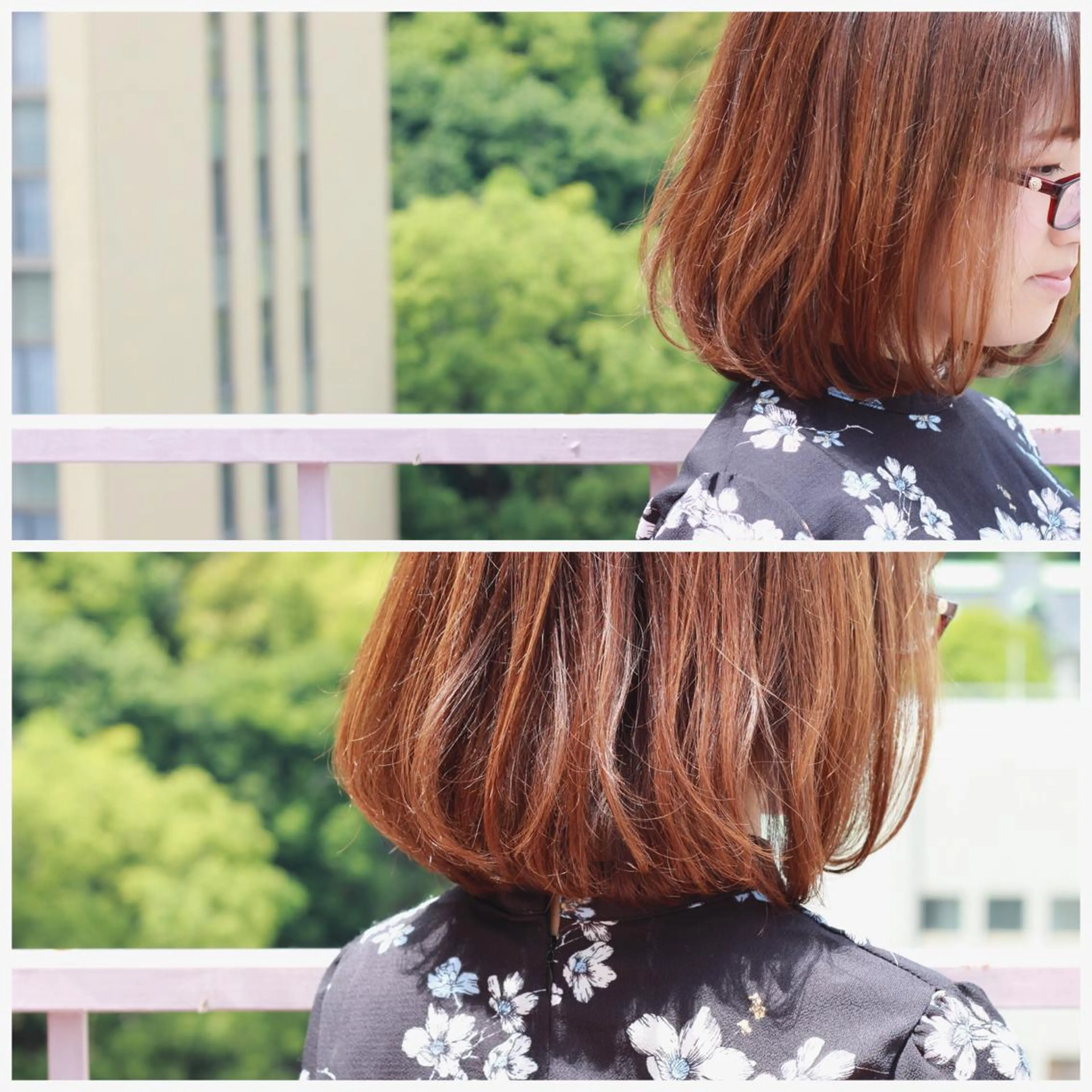 ショート カラー ボブ タンバルモリ カット ヘアカラー トリートメント Viage （ビアージュ）のヘアスタイル