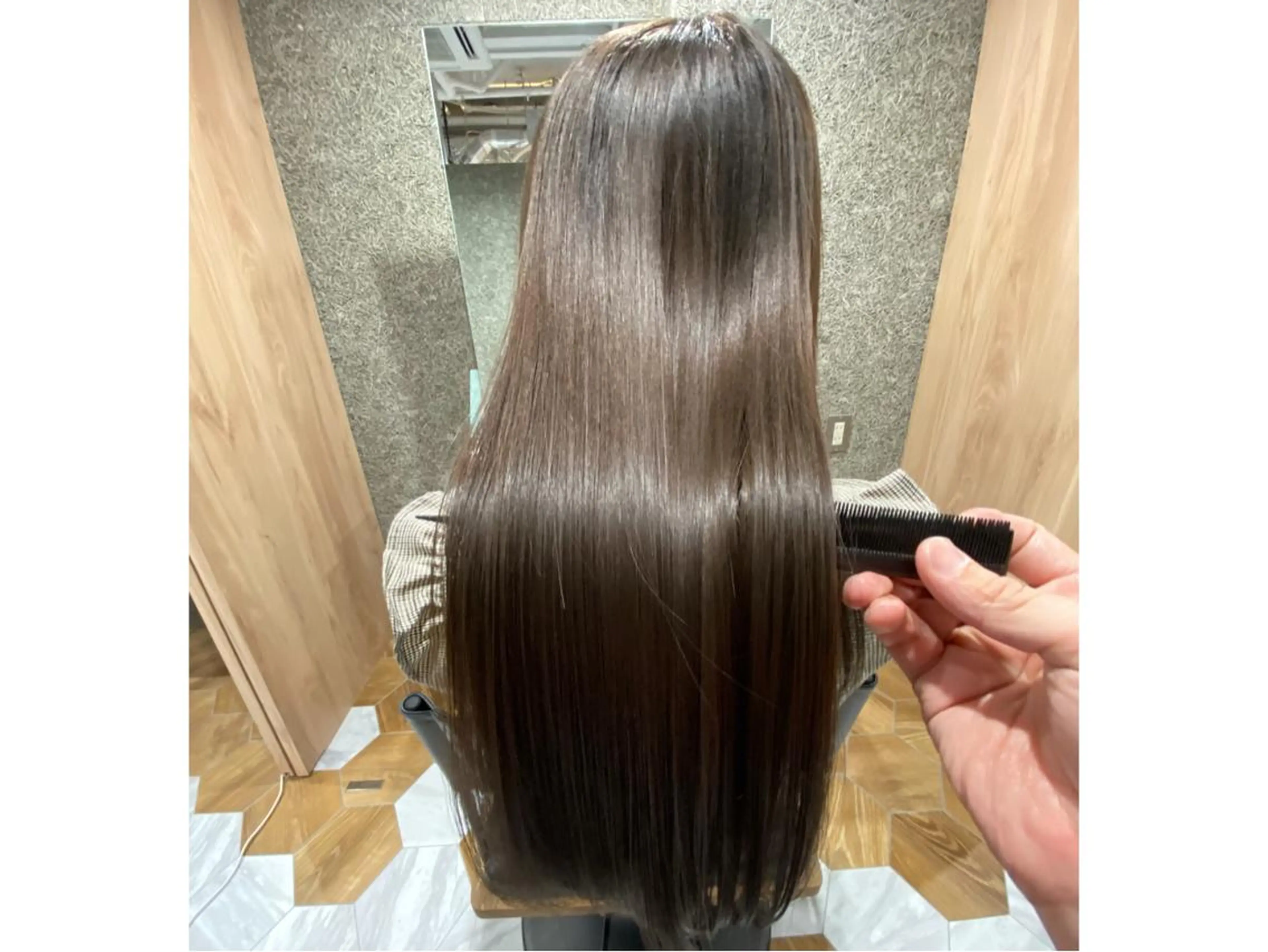 ロング カラー 髪質改善 トリートメント Resta所属・カミヤ タカヒロのヘアスタイル