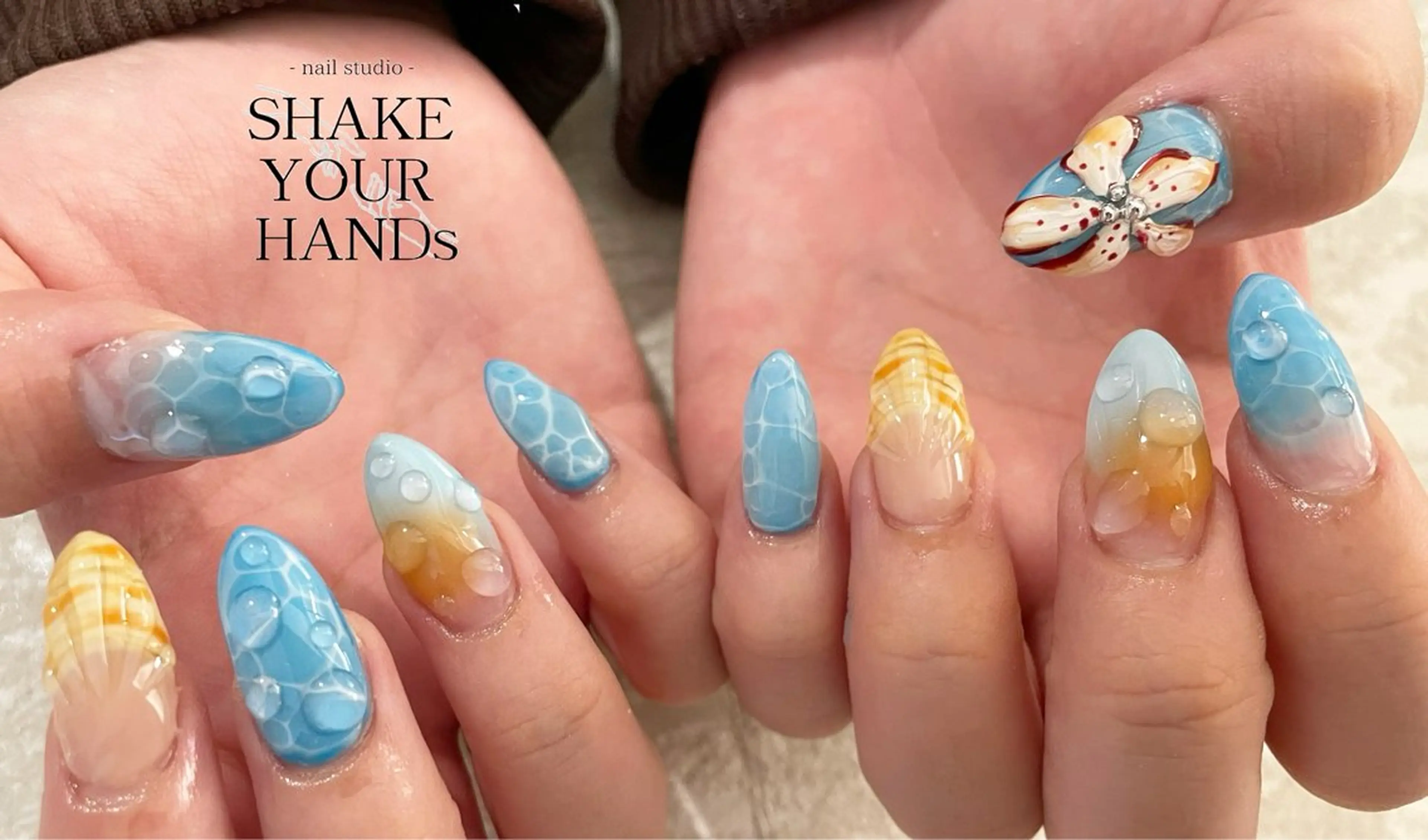 ネイル ハンドネイル ネイルスタジオ シェイクユアハンズのネイルデザイン
