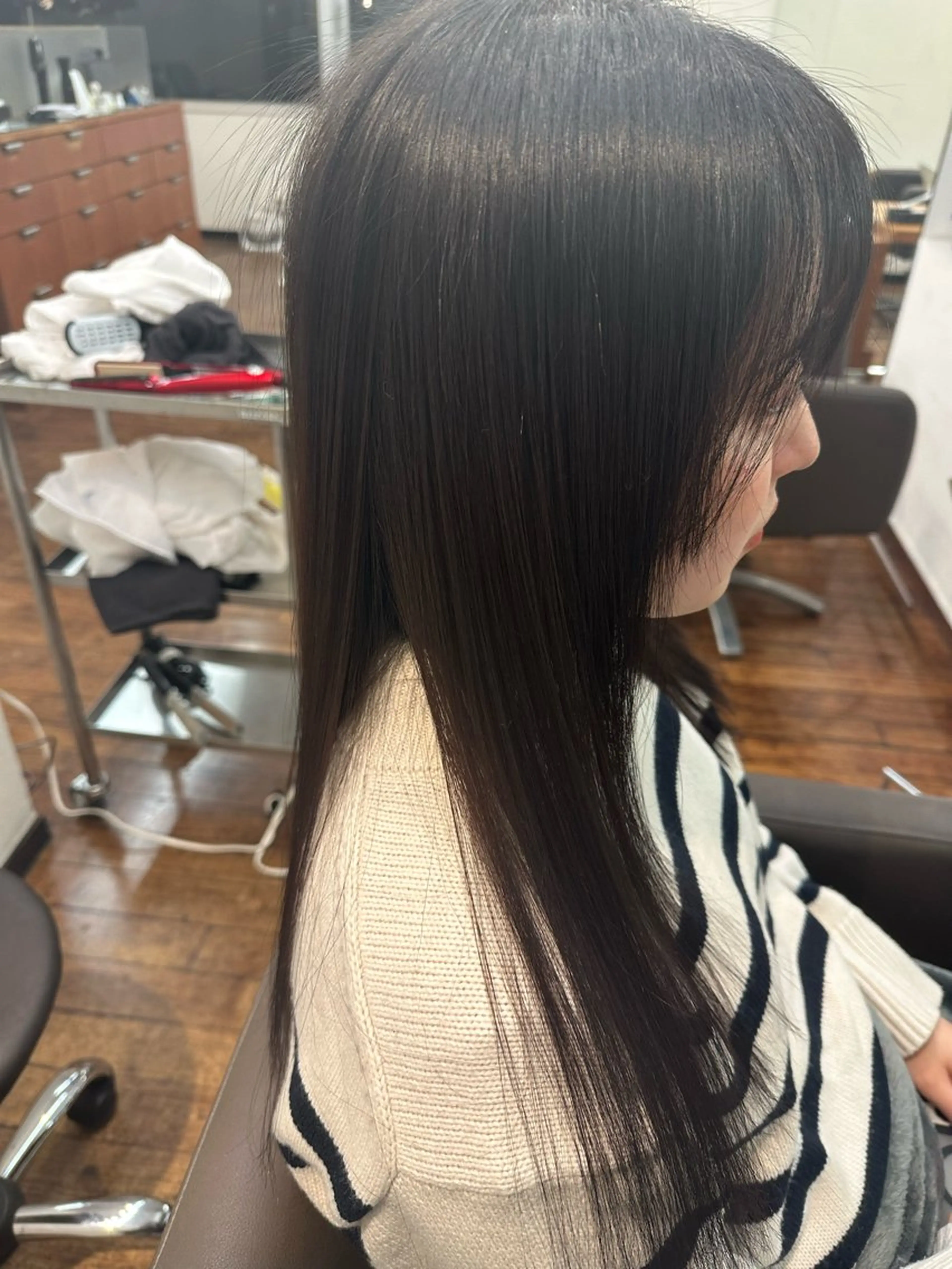 ロング カラー 髪質改善 縮毛矯正 トリートメント トリートメント 🌸髪質改善🌸 Shuhei🗝♠のヘアスタイル