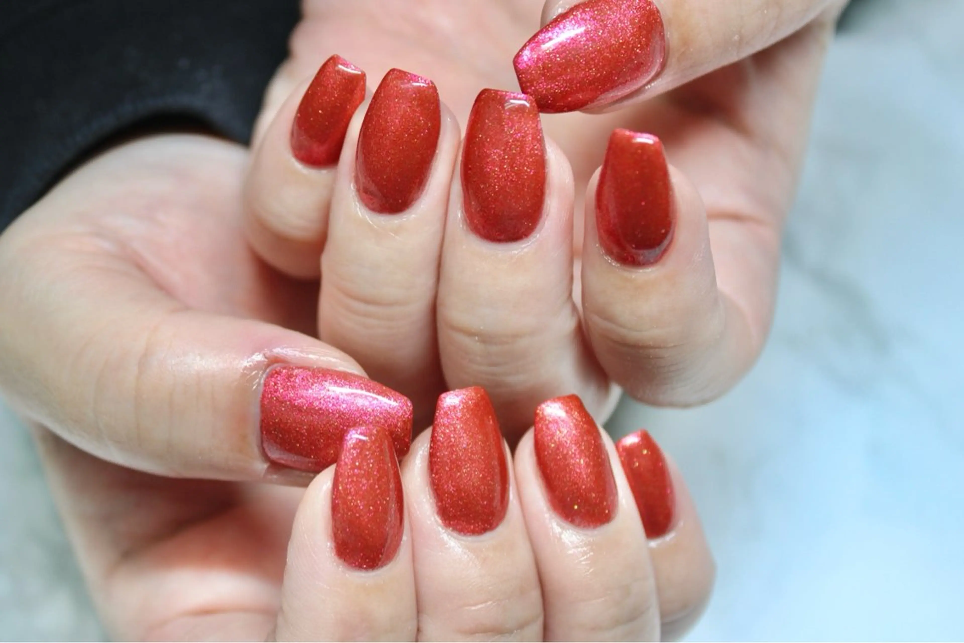 ネイル ワンカラーネイル レイジー スワンのネイルデザイン