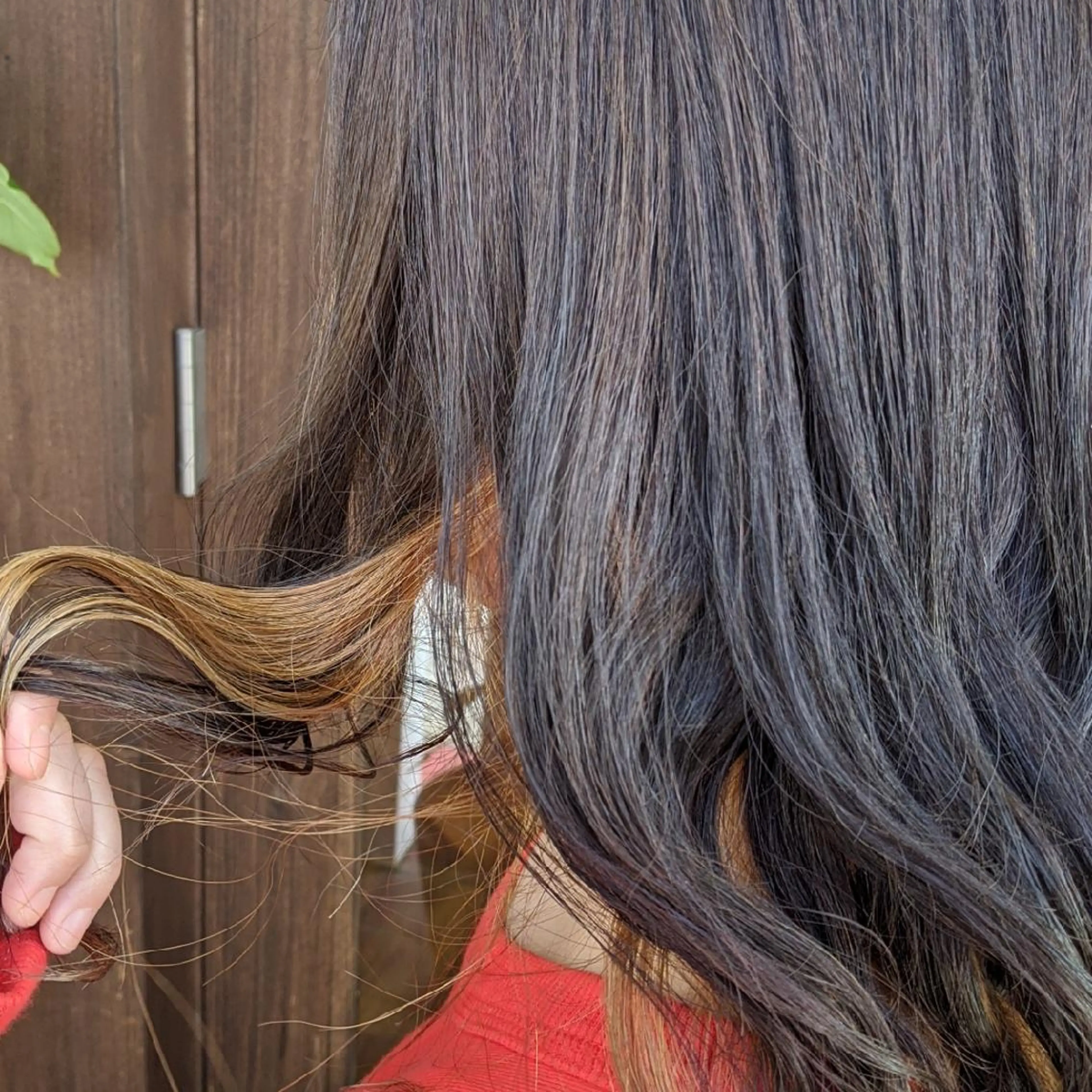 ロング イエローカラー 髪質改善＆白髪ぼかし カラー♡店長みやけ♡のヘアスタイル