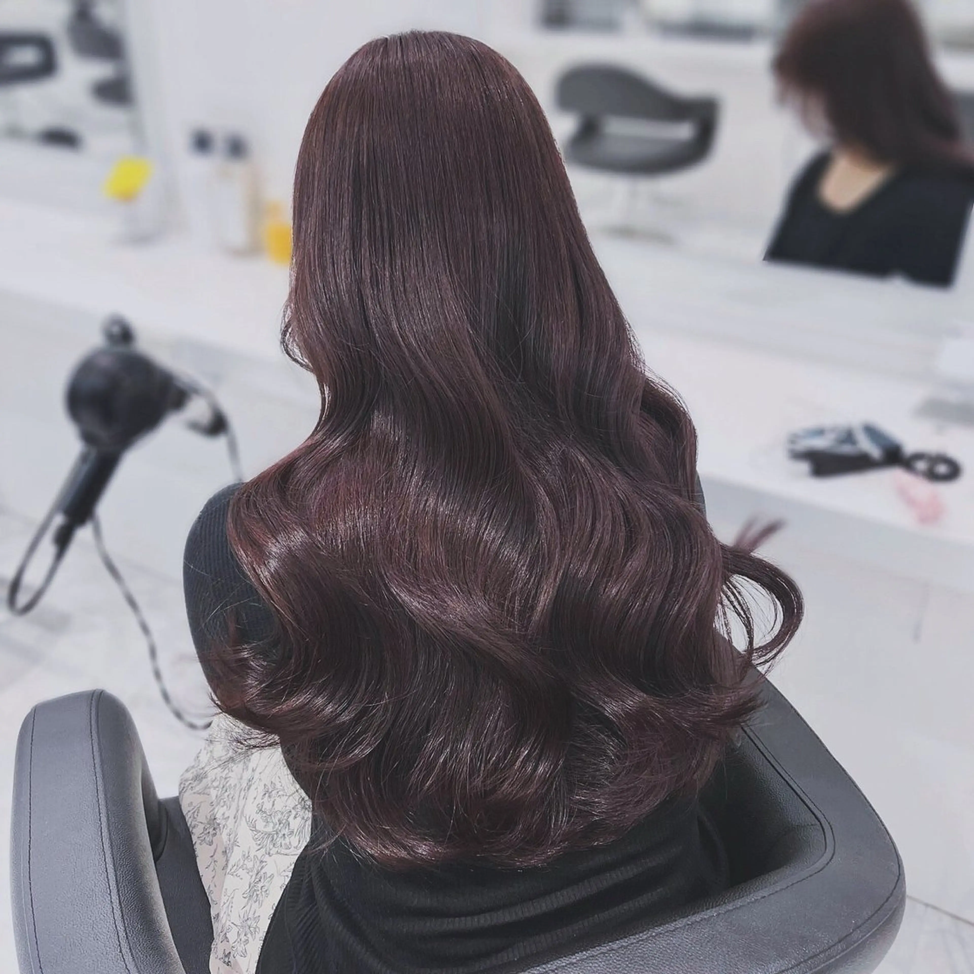 カラー ヘアカラー トリートメント ヘッドスパ ヘアセット ブリーチなし透明感 💗RYOTAのヘアスタイル