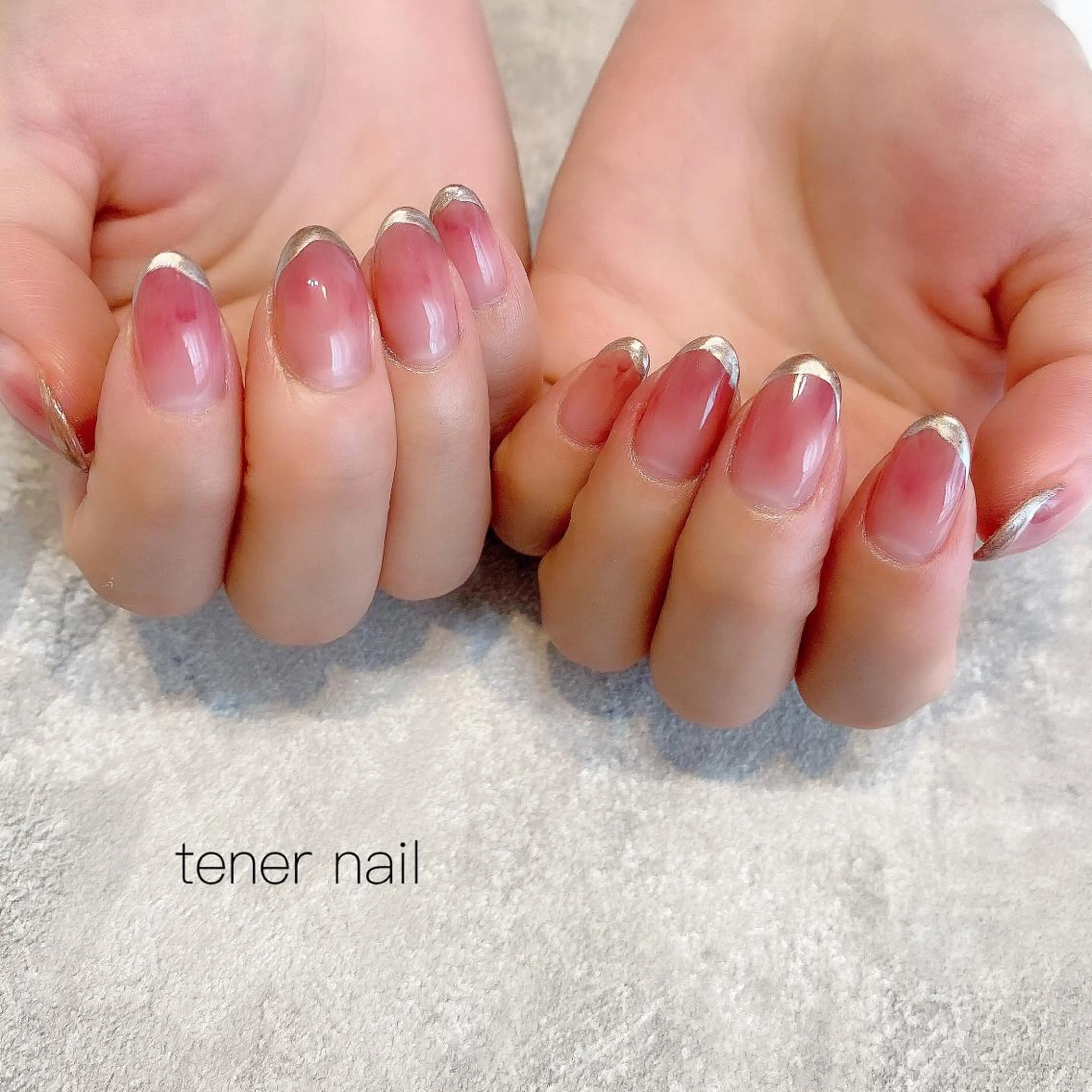 ネイル フレンチネイル ニュアンスネイル tener  nail  テネルネイル所属・テネルネイル tener nailのネイルデザイン