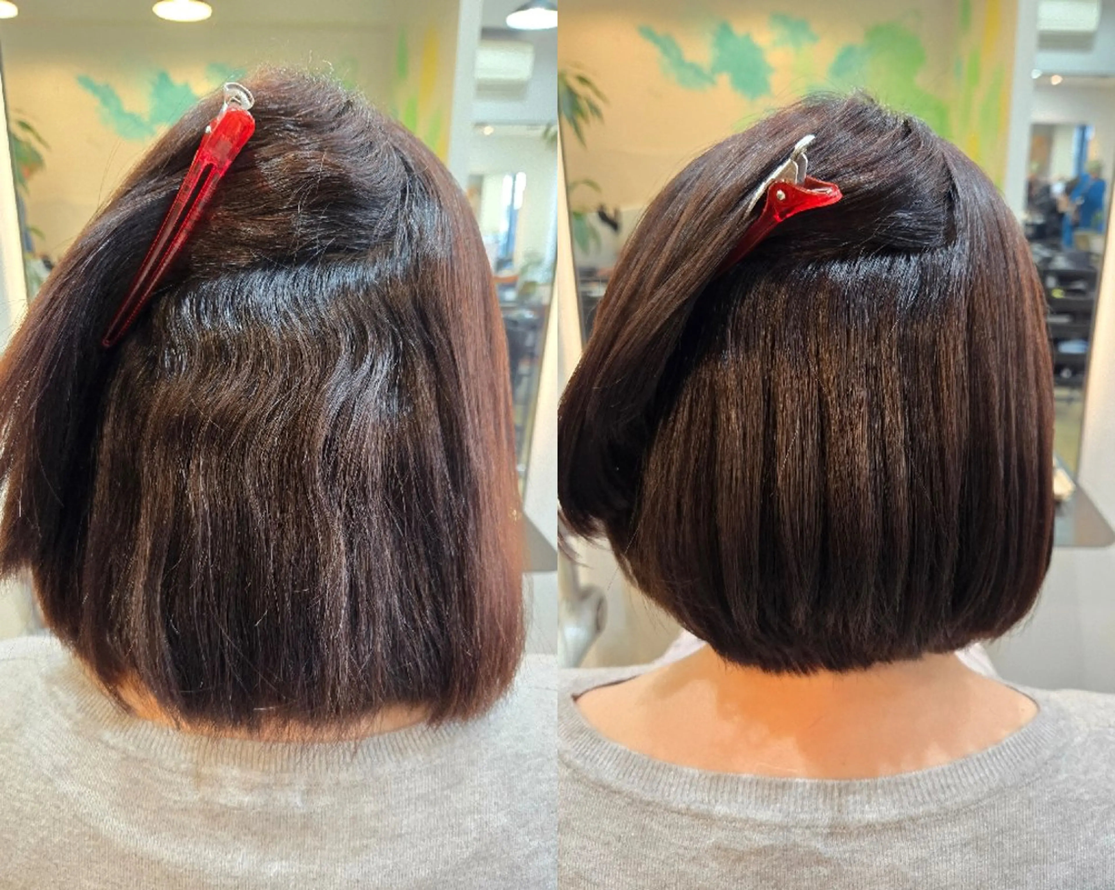 ミディアム 縮毛矯正 カット 縮毛矯正 stoke TOKYO所属・野村 果音(カノン)のヘアスタイル