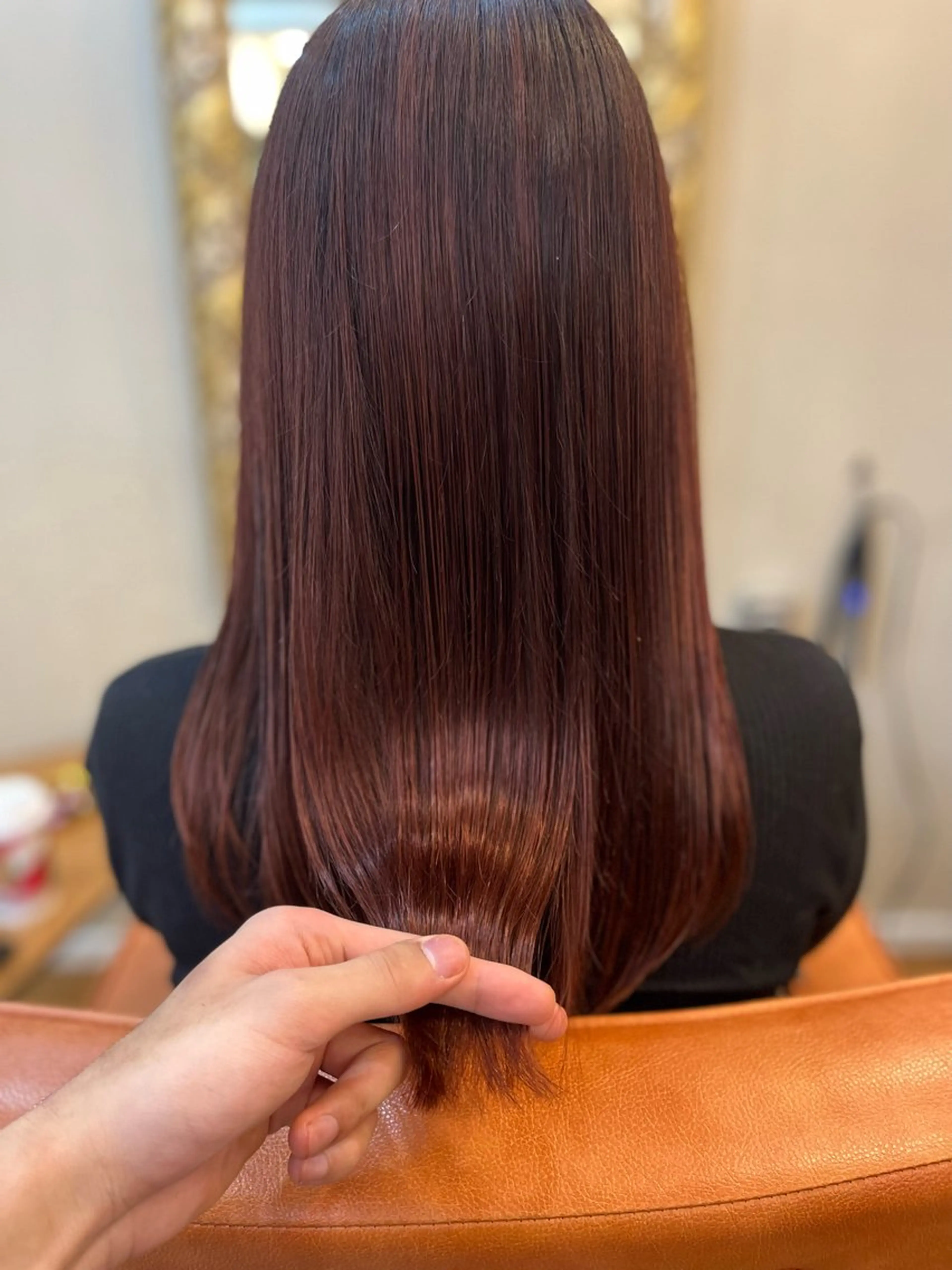 ロング ⚪️髪質改善 縮毛 店長 コウ⚪️のヘアスタイル