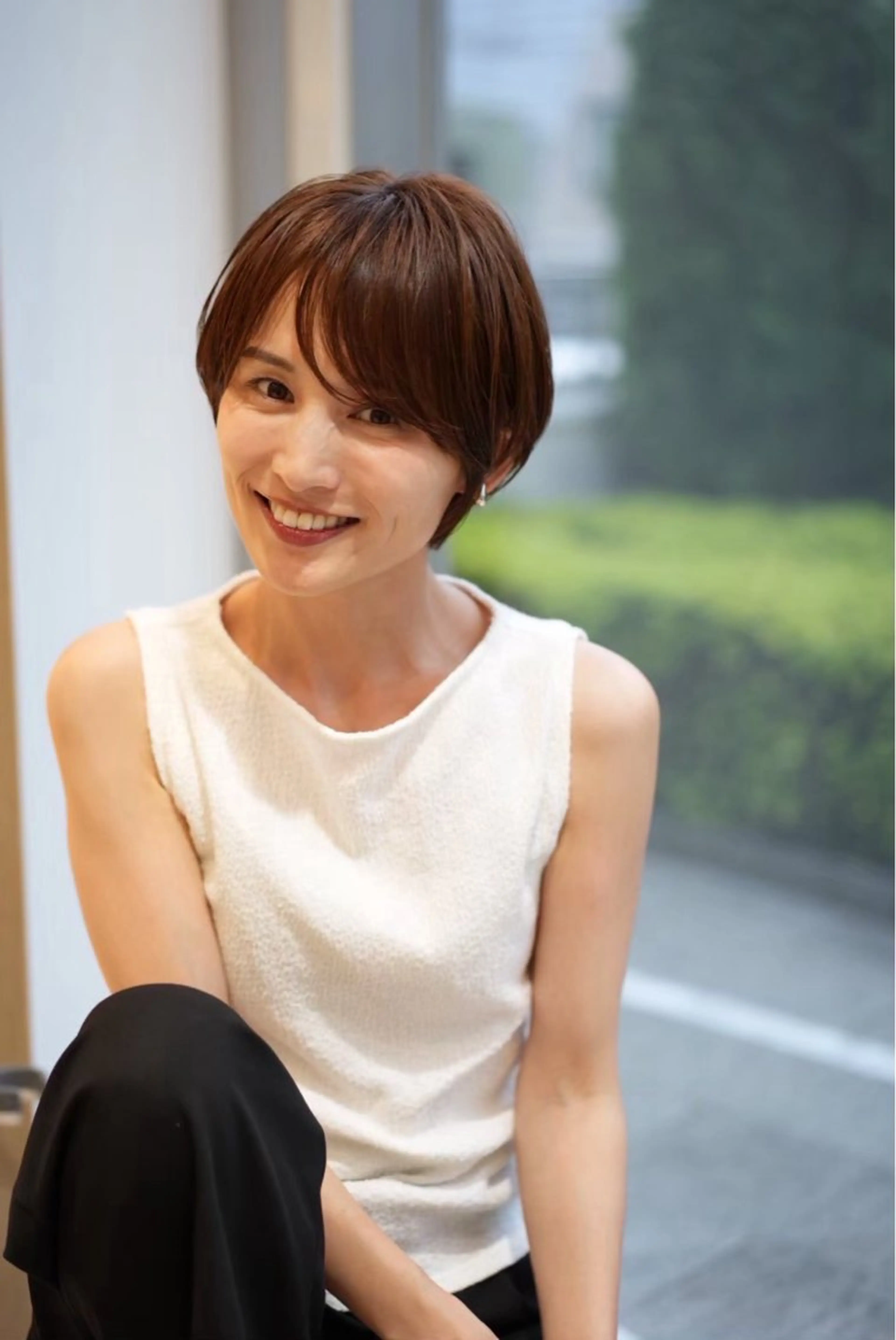 ショート 伊藤 陸/soigneのヘアスタイル