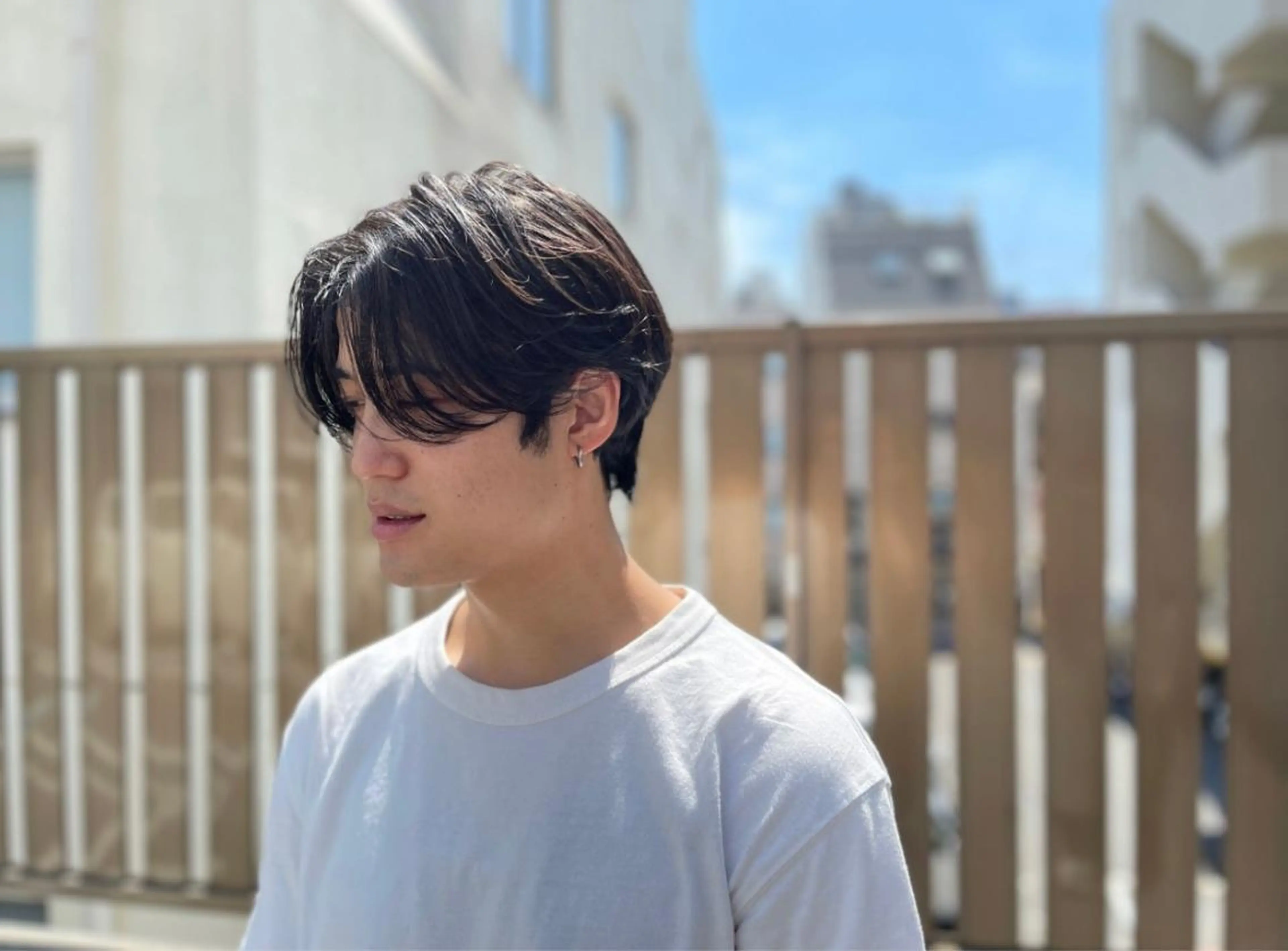 メンズ カットカラーモデル BASSA上石神井店のヘアスタイル