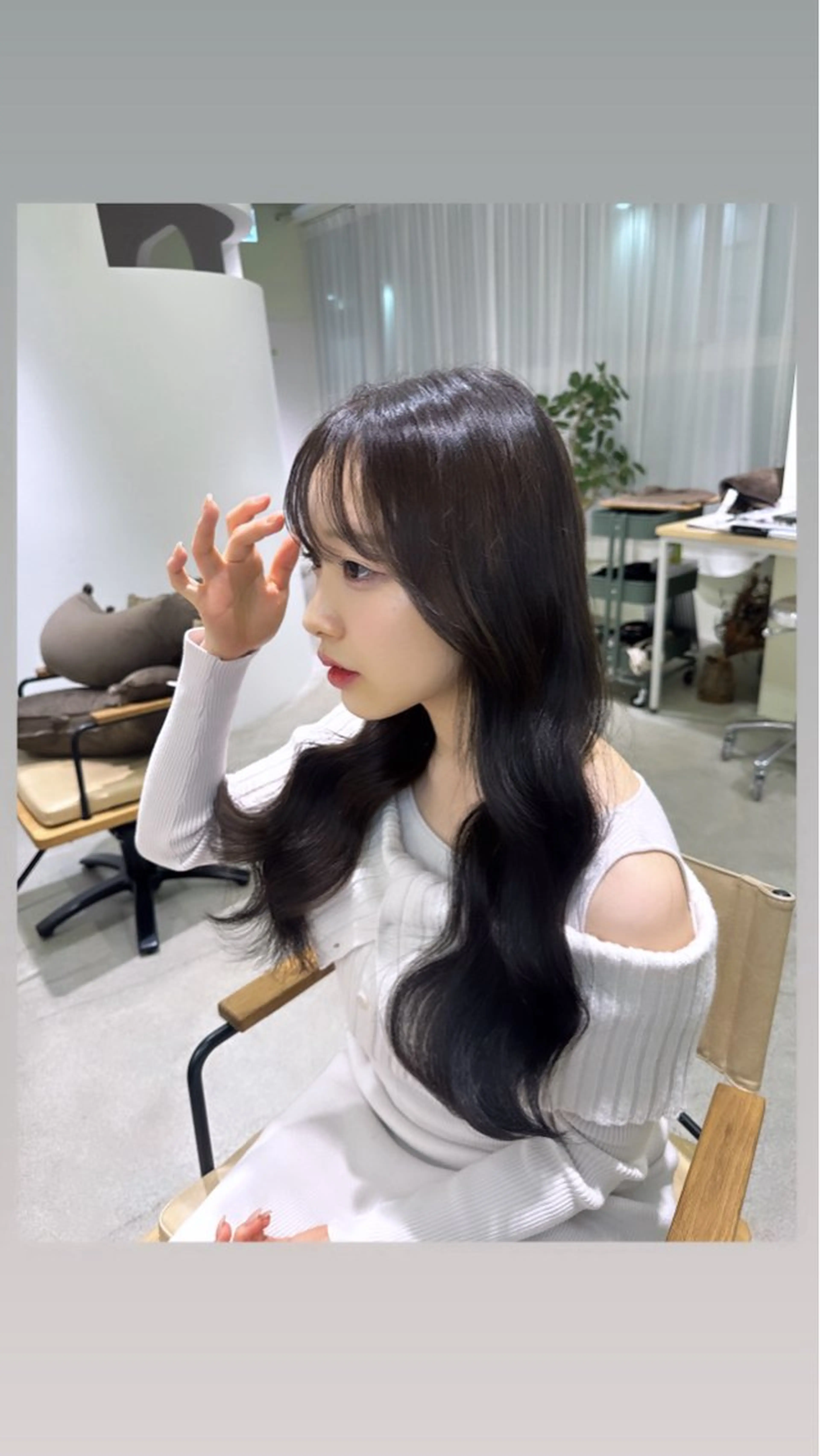 カラー ヘアカラー ulu名古屋栄所属・落合しほ/韓国ヘア/ 髪質改善/縮毛矯正のヘアスタイル