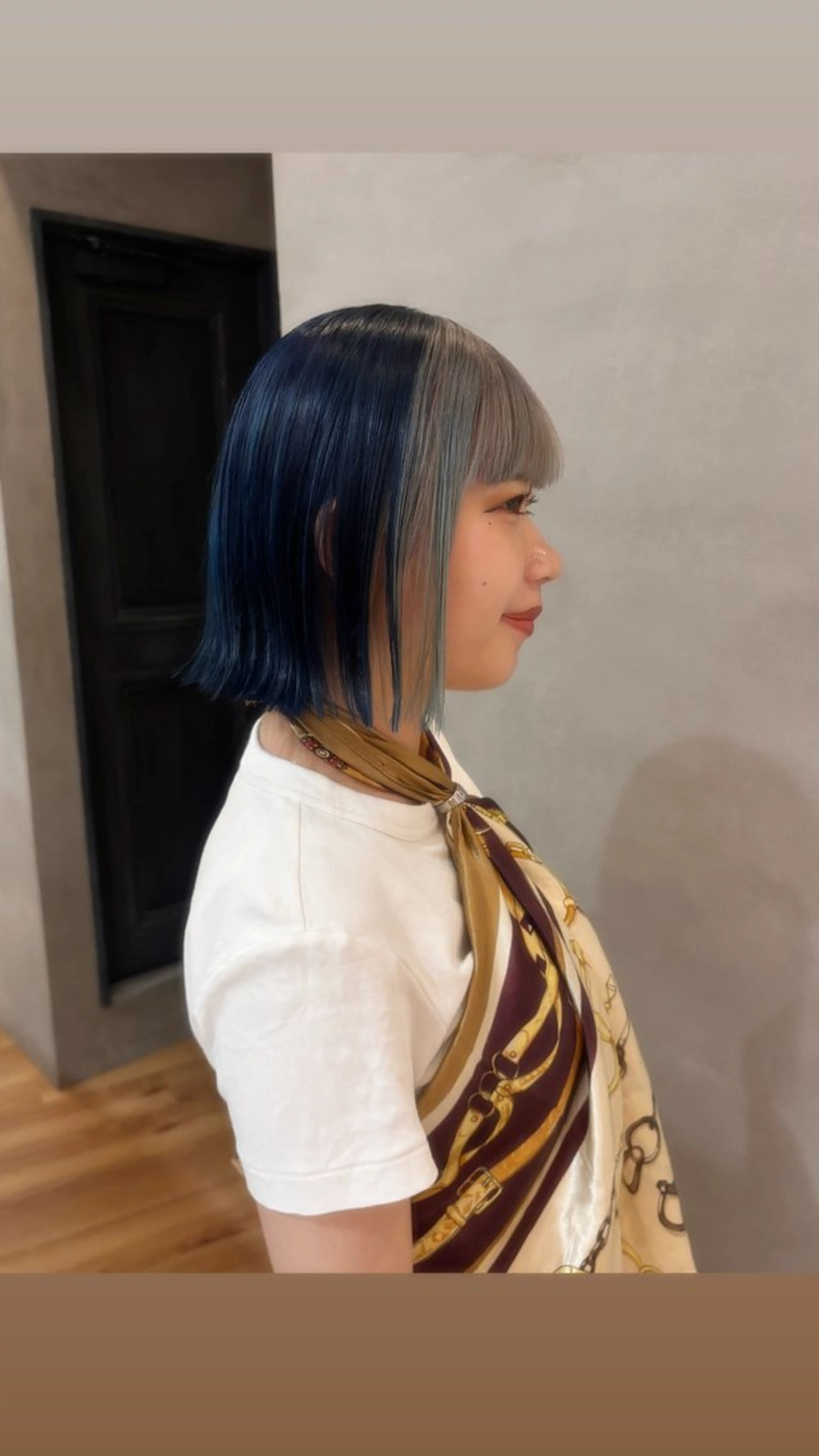 カラー ヘアカラー ブリーチカラー∕ レイヤーカット／ねねのヘアスタイル