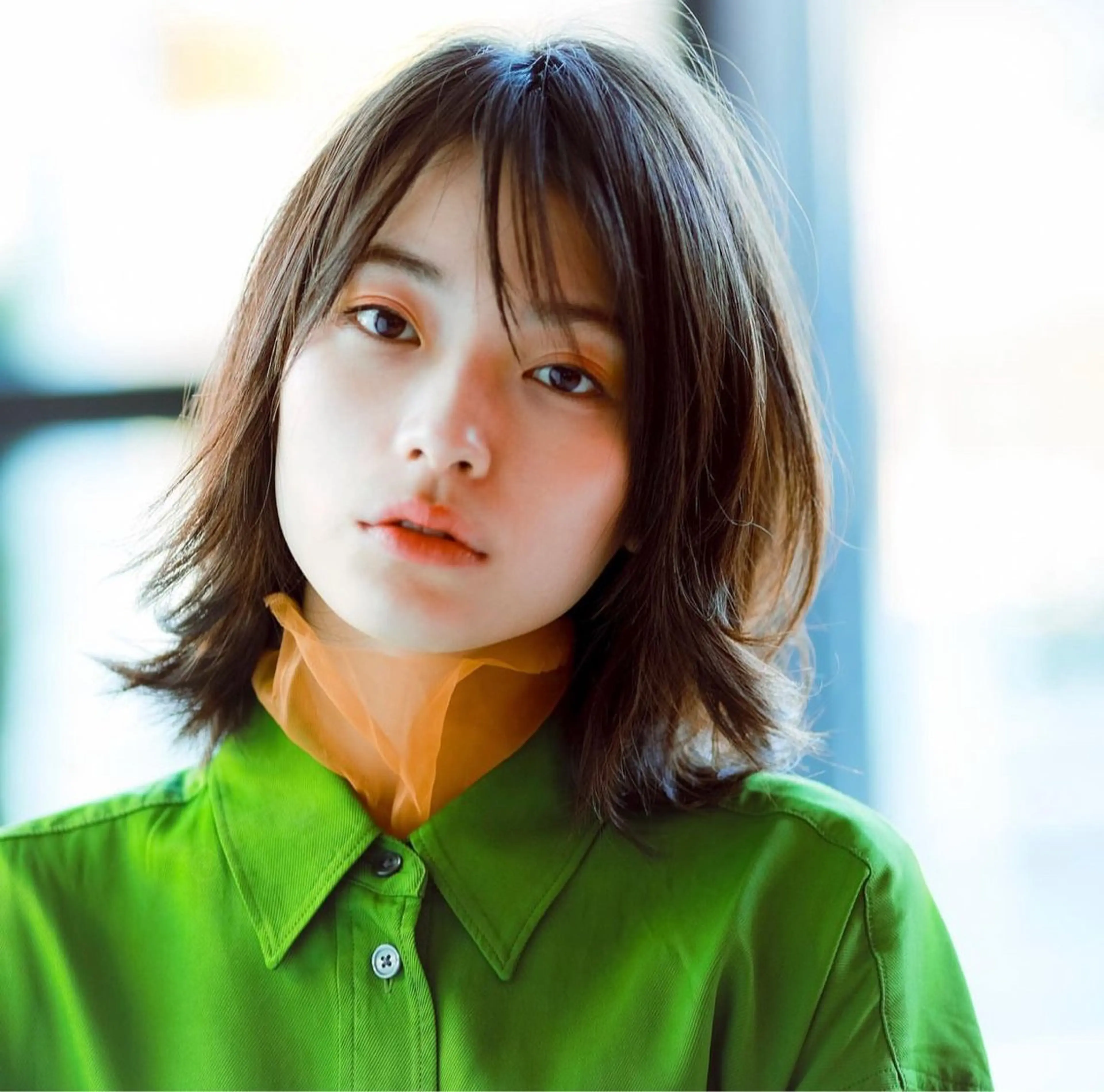 ミディアム カット 田邉 海斗のヘアスタイル