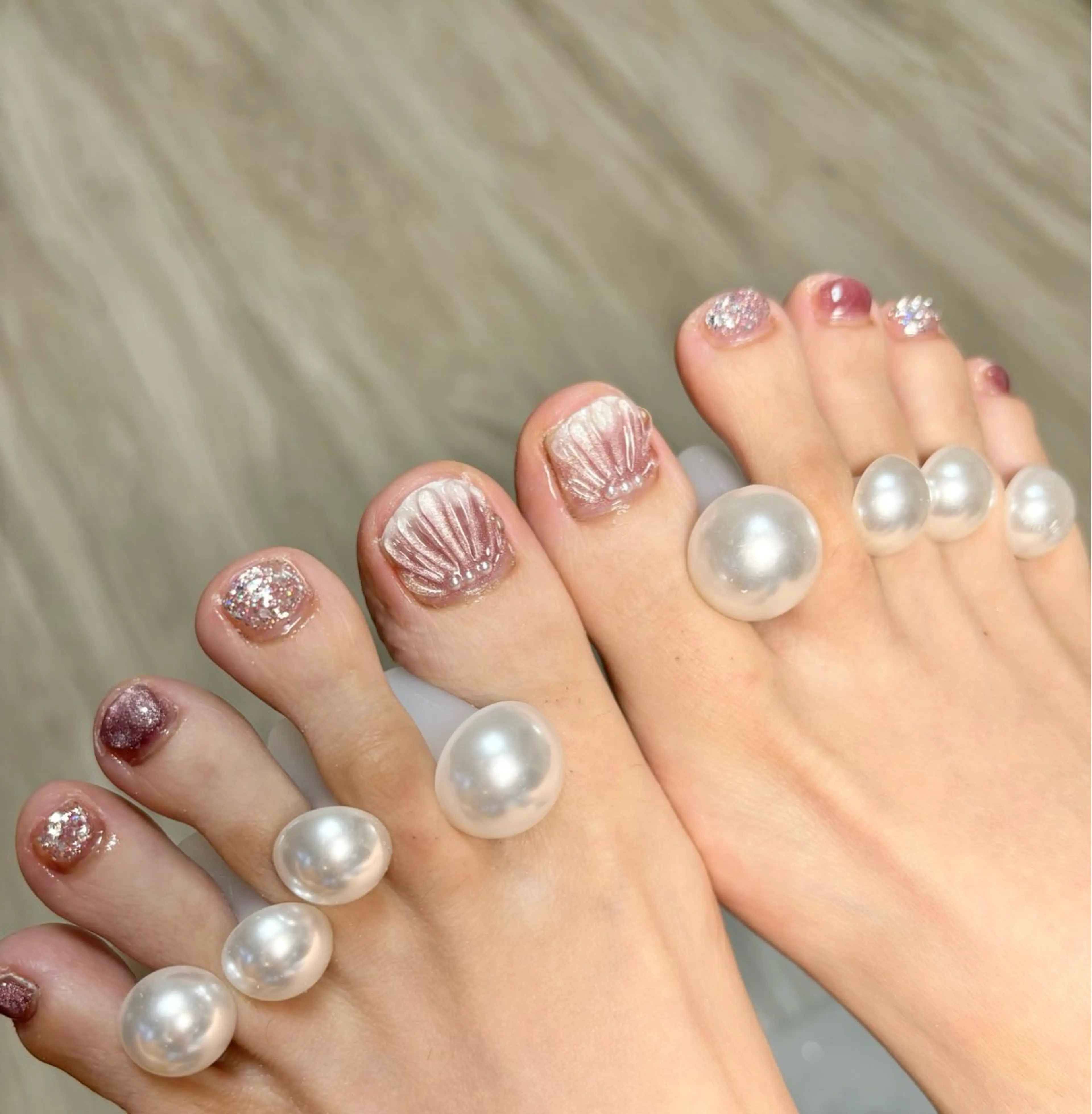 ネイル フットネイル Y's nailのネイルデザイン