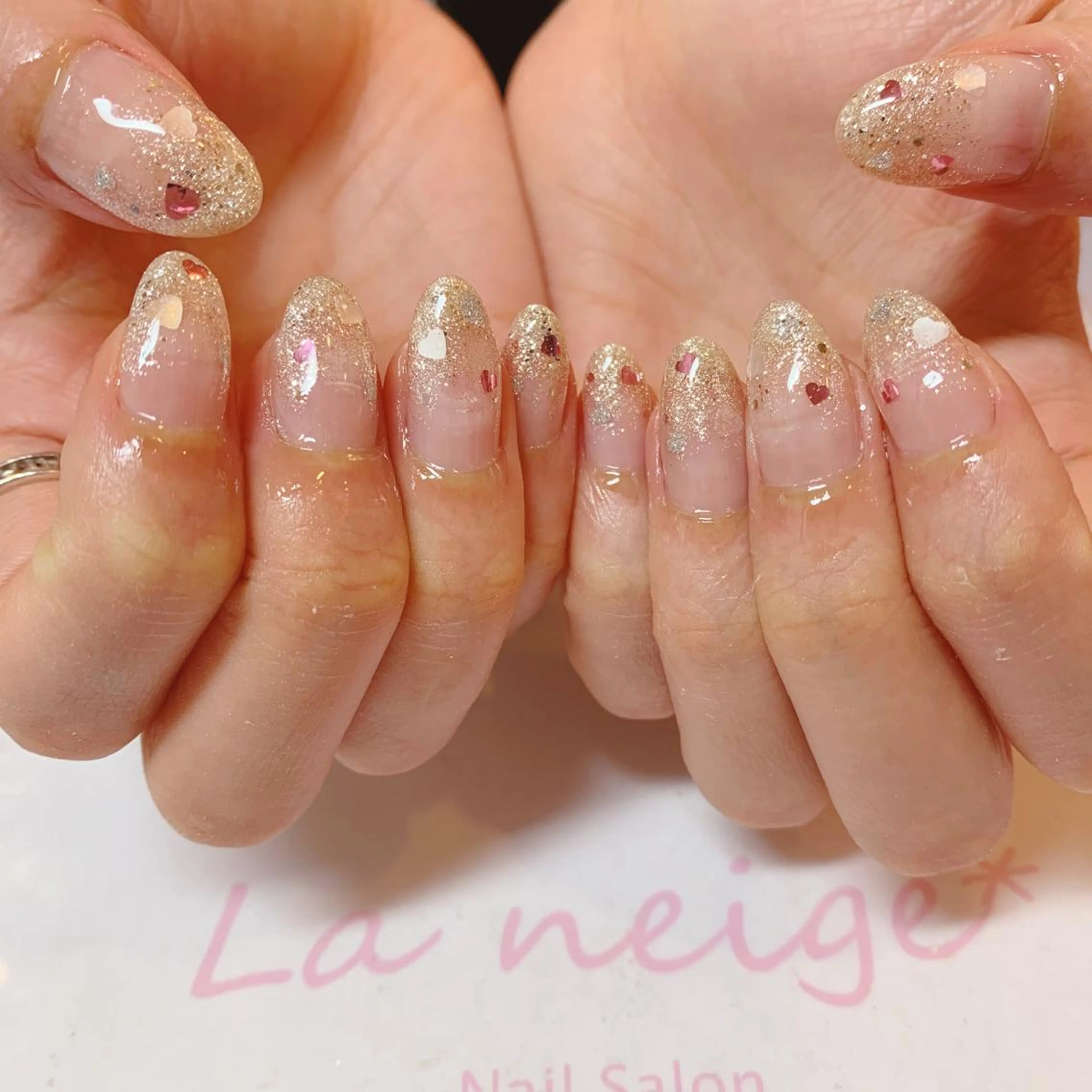 ネイル La neige* yuki 🥯🍑のネイルデザイン