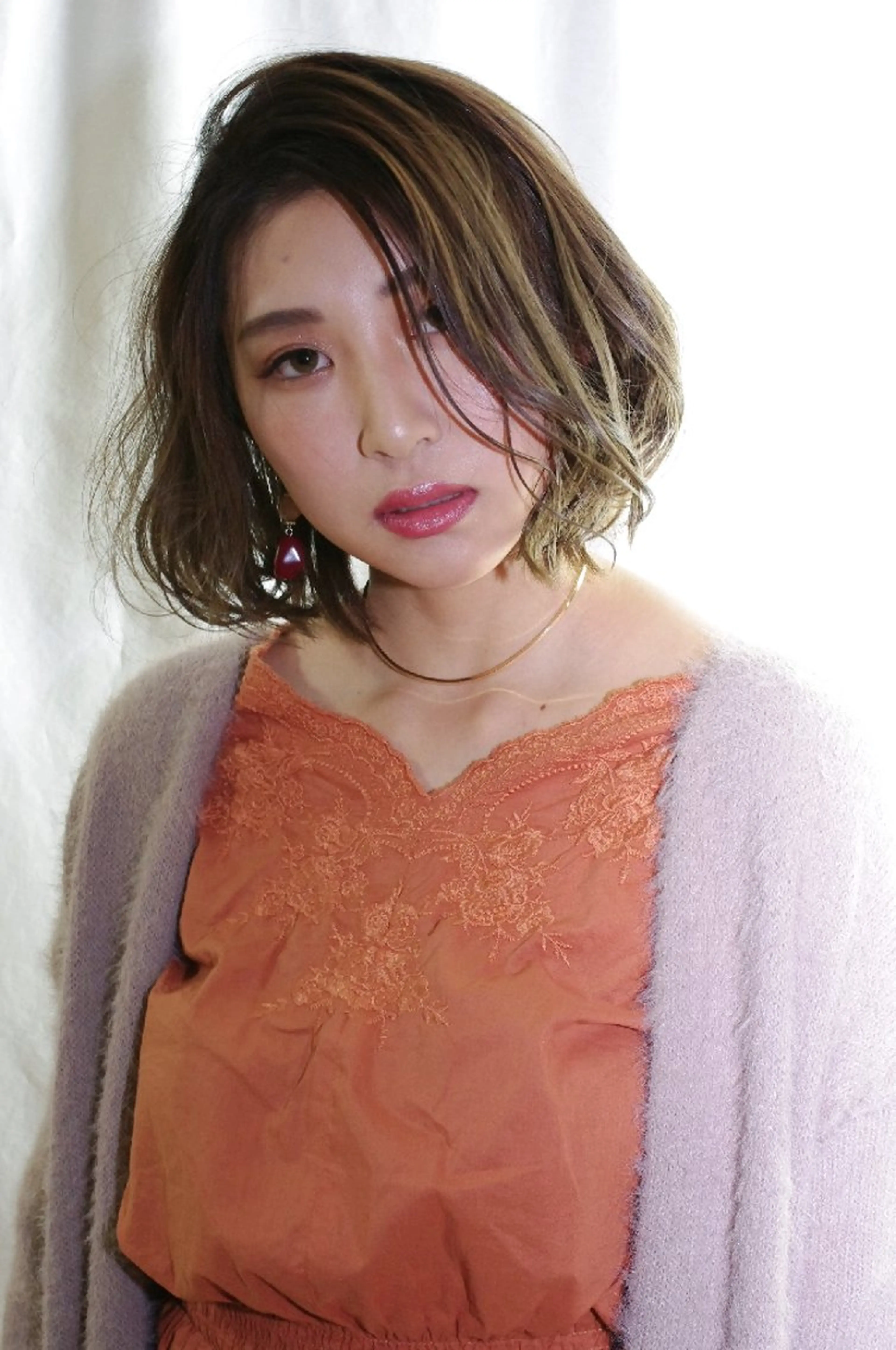 ミディアム カラー パーマ カット ヘアカラー カット&ビューティひこうせん所属・髪のリセット× 髪質改善ひこうせんのヘアスタイル