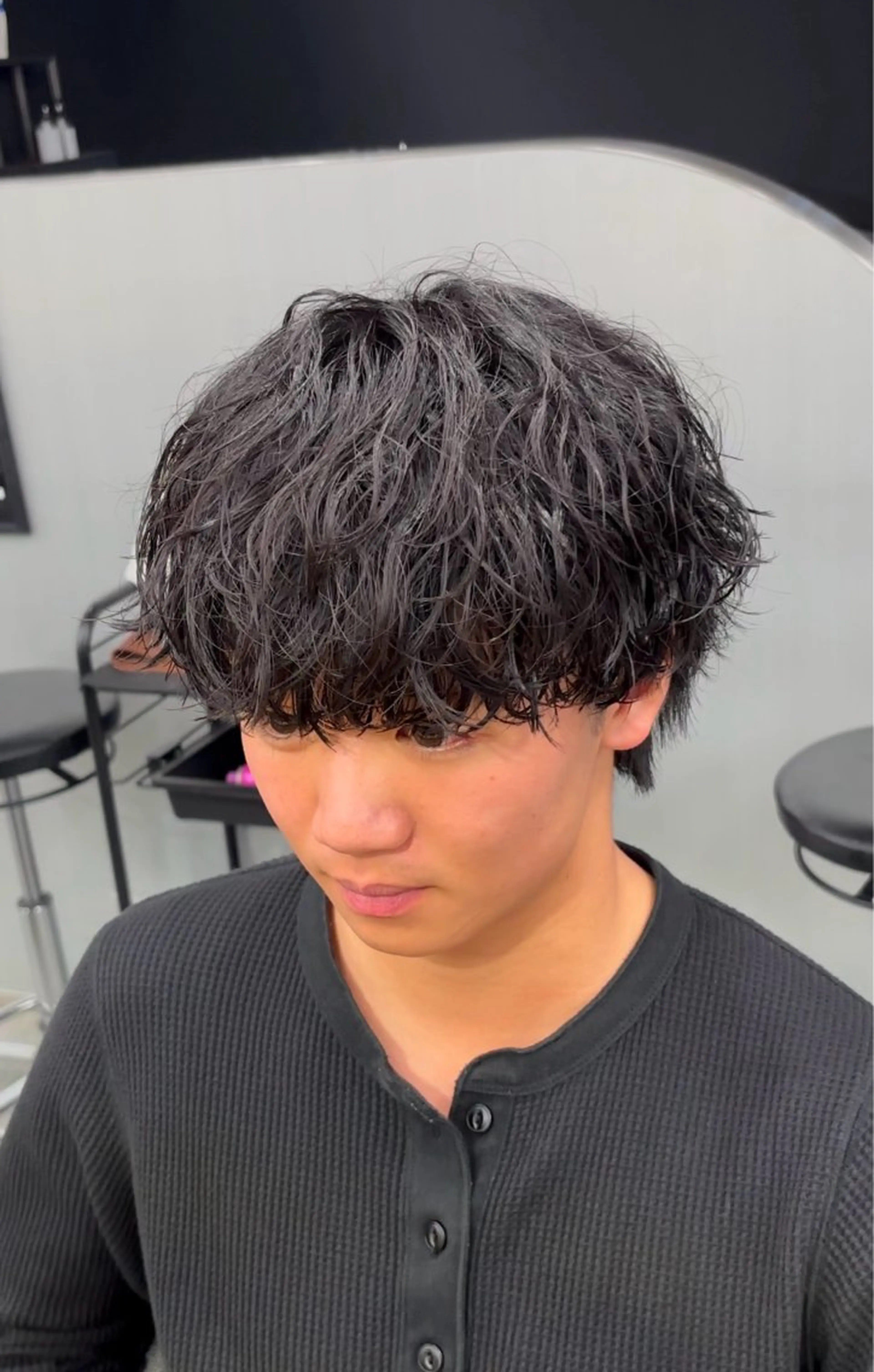 パーマ カット パーマ ヘッドスパ ヘアセット 🔥メンズカット＋ パーマの達人🔥のヘアスタイル